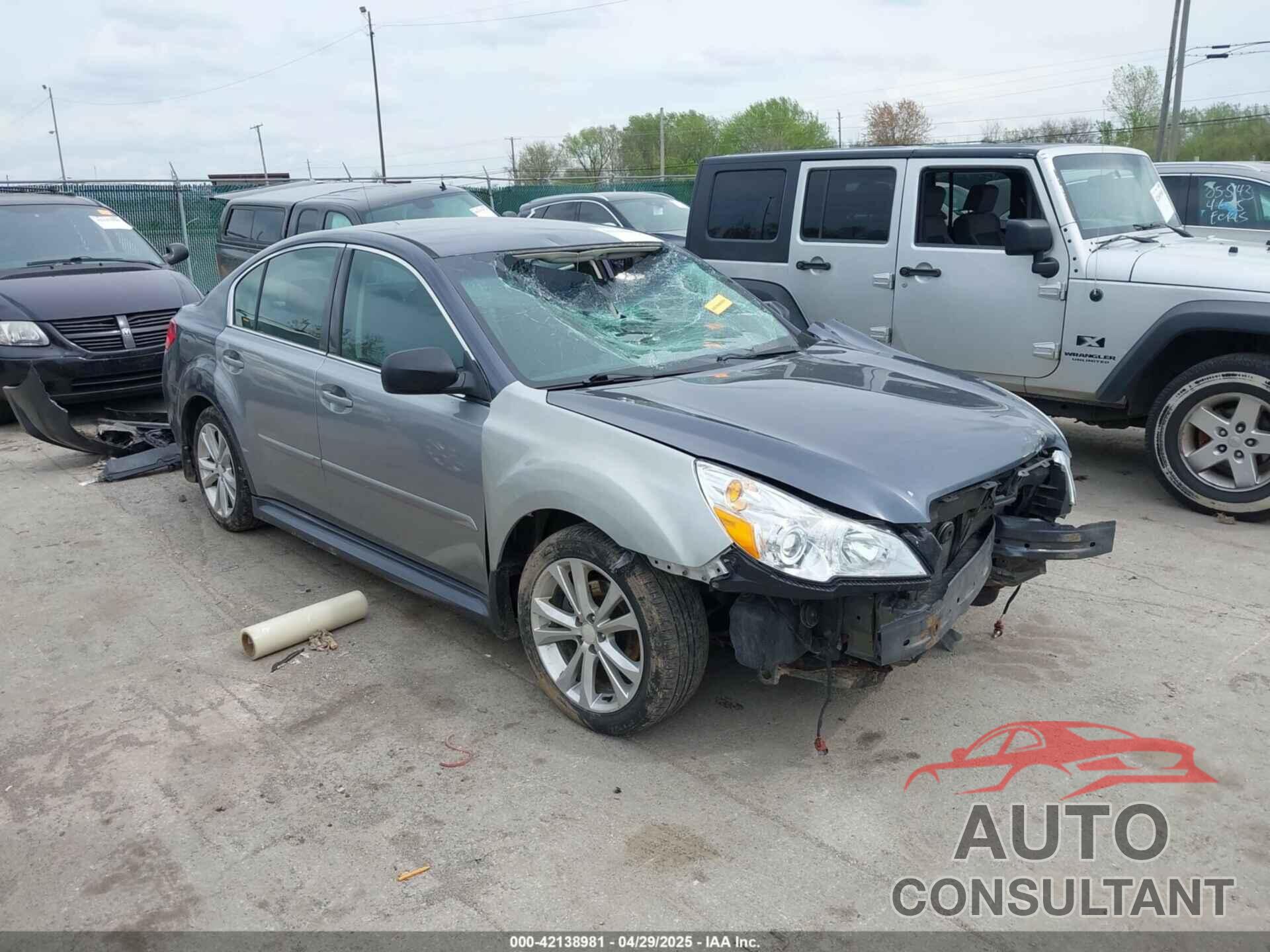SUBARU LEGACY 2014 - 4S3BMCA62E3019110