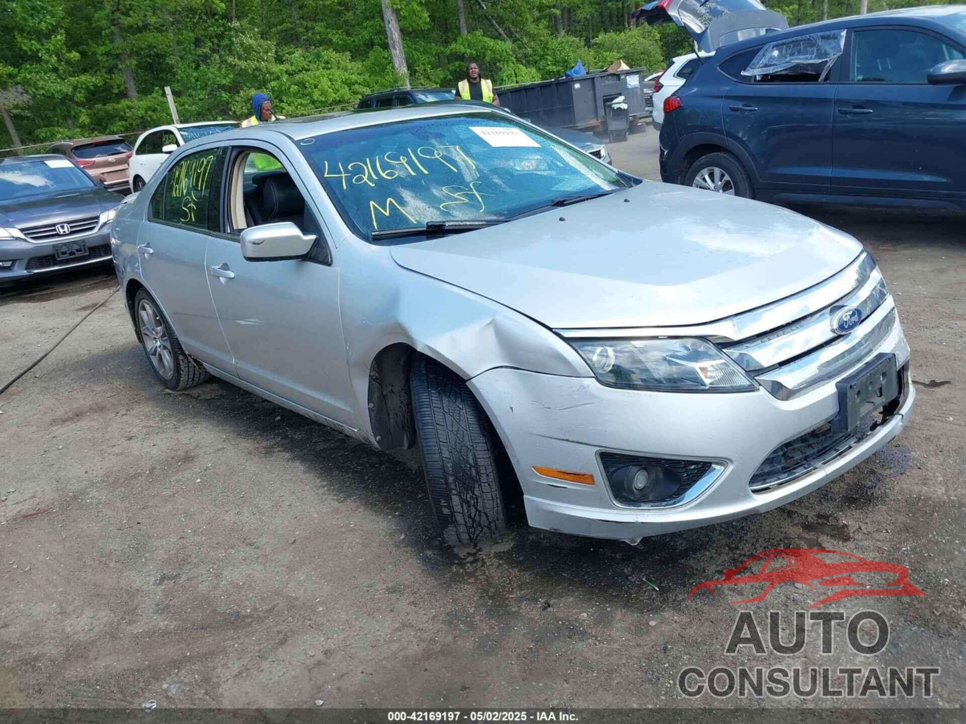 FORD FUSION 2012 - 3FAHP0JA3CR127535