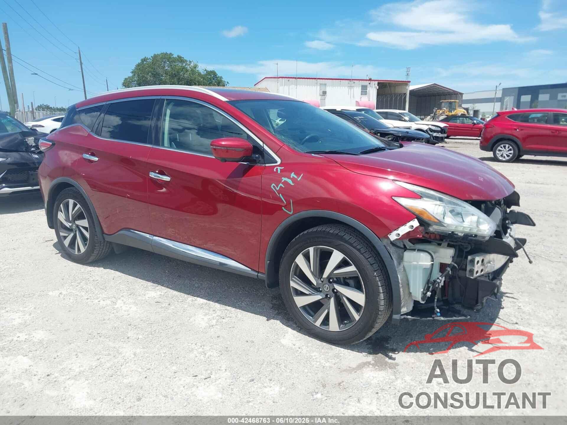 NISSAN MURANO 2018 - 5N1AZ2MH6JN175410