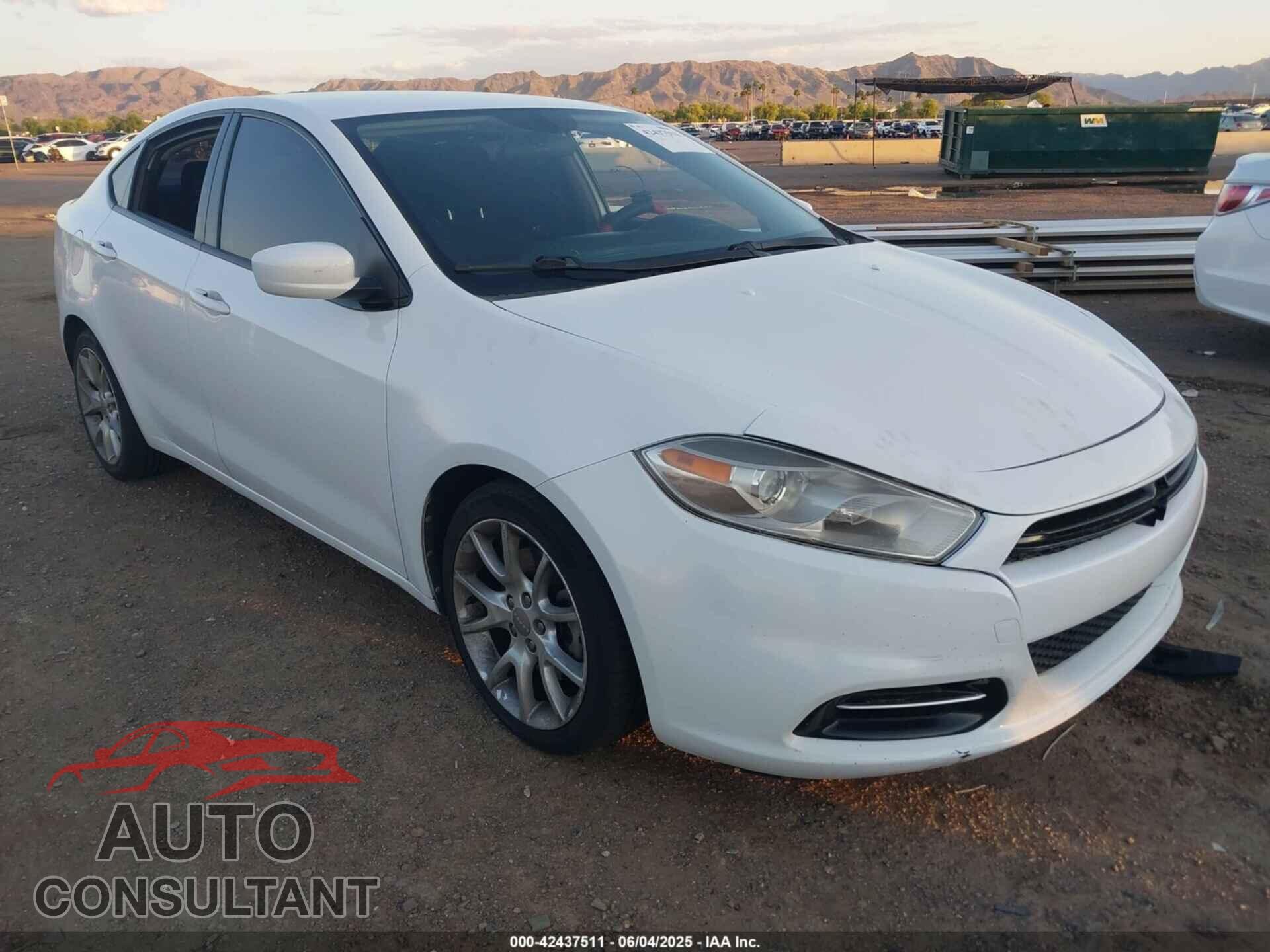 DODGE DART 2013 - 1C3CDFBAXDD199037