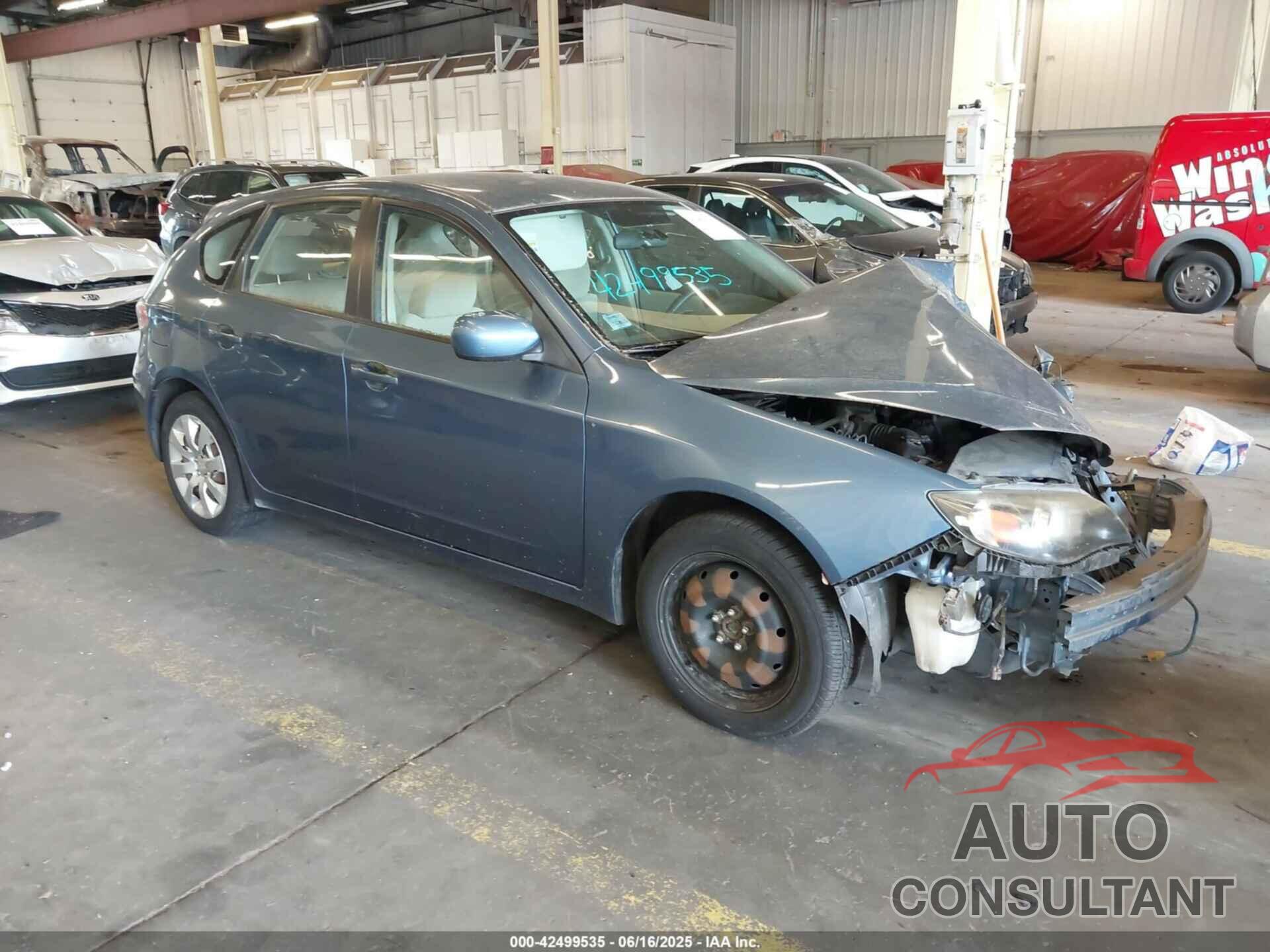 SUBARU IMPREZA 2009 - JF1GH61609G803804