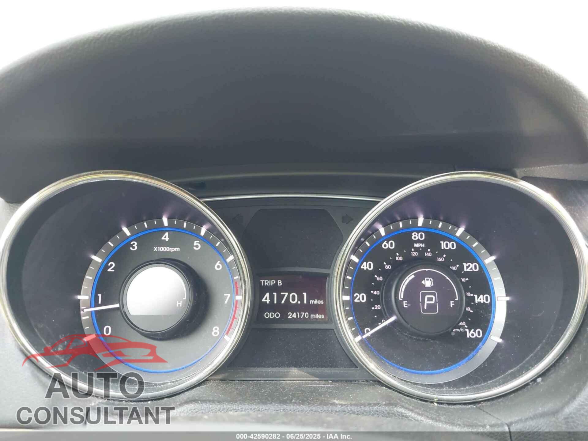 HYUNDAI SONATA 2012 - 5NPEC4AC4CH370646