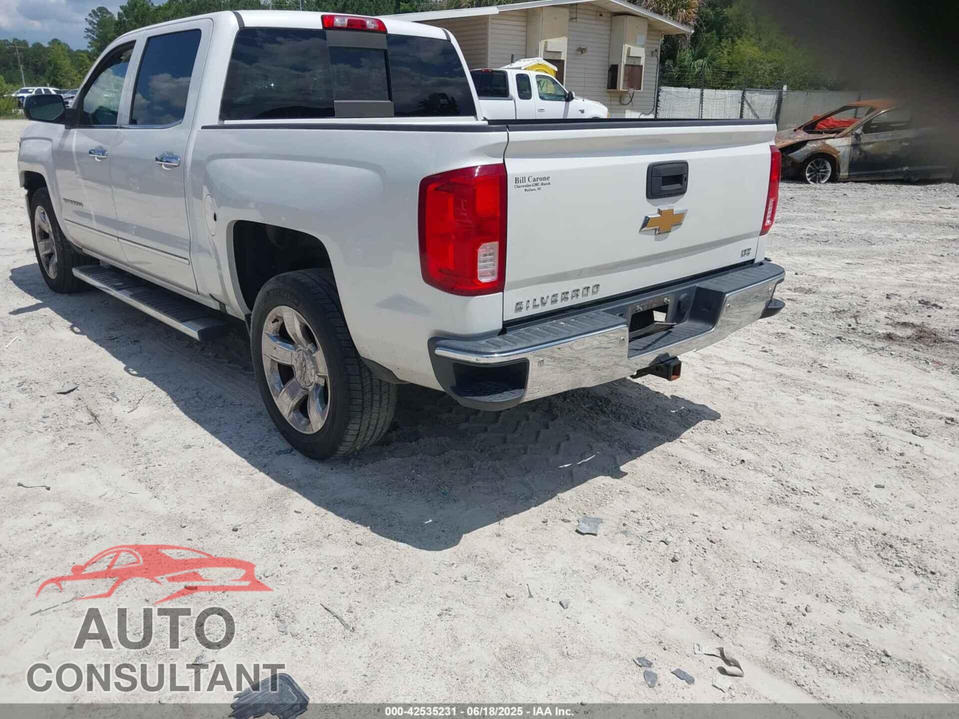 CHEVROLET SILVERADO 1500 2017 - 3GCPCSEC2HG189701