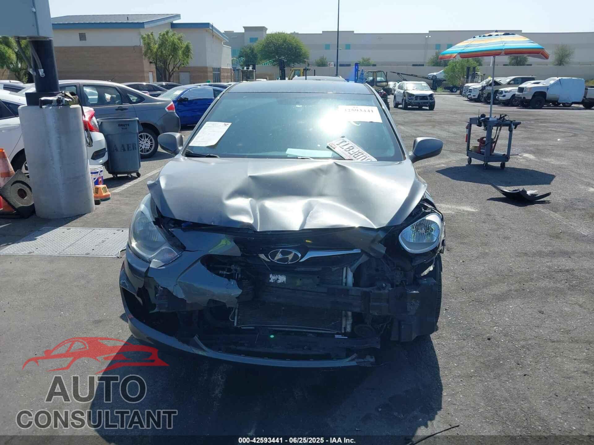 HYUNDAI ACCENT 2012 - KMHCU5AE5CU020097