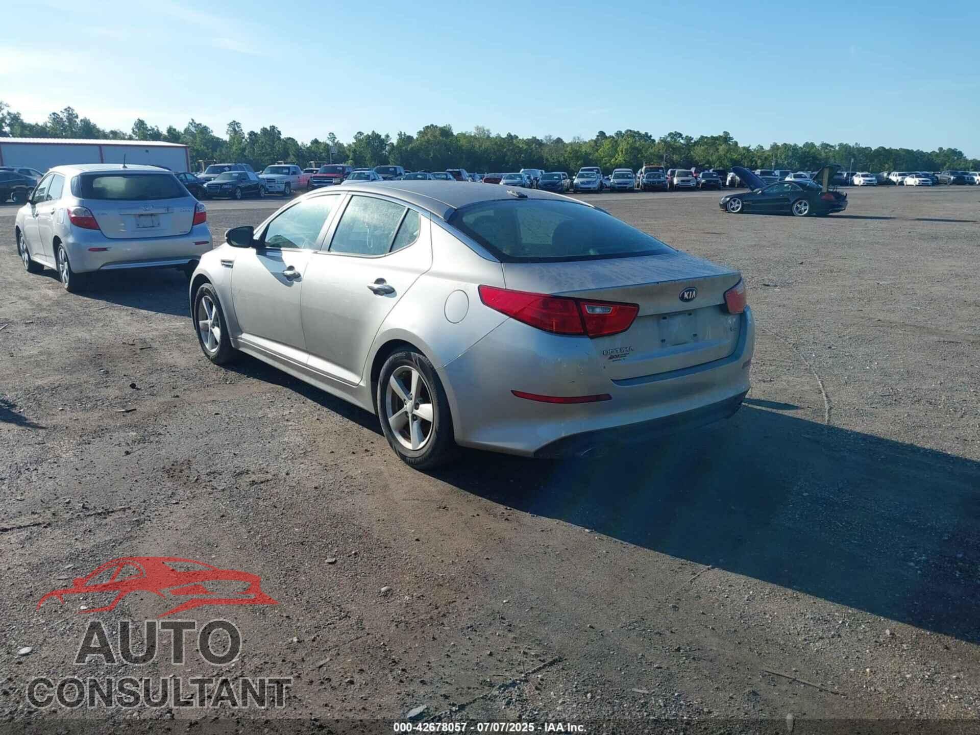 KIA OPTIMA 2014 - KNAGM4A76E5493910