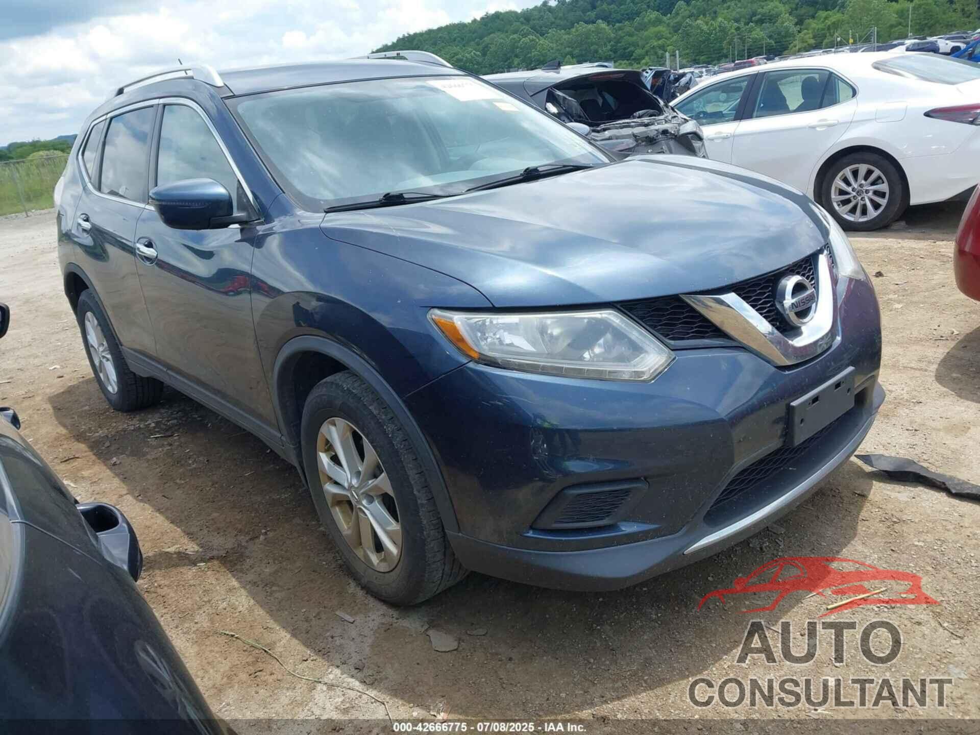 NISSAN ROGUE 2016 - KNMAT2MV2GP600369