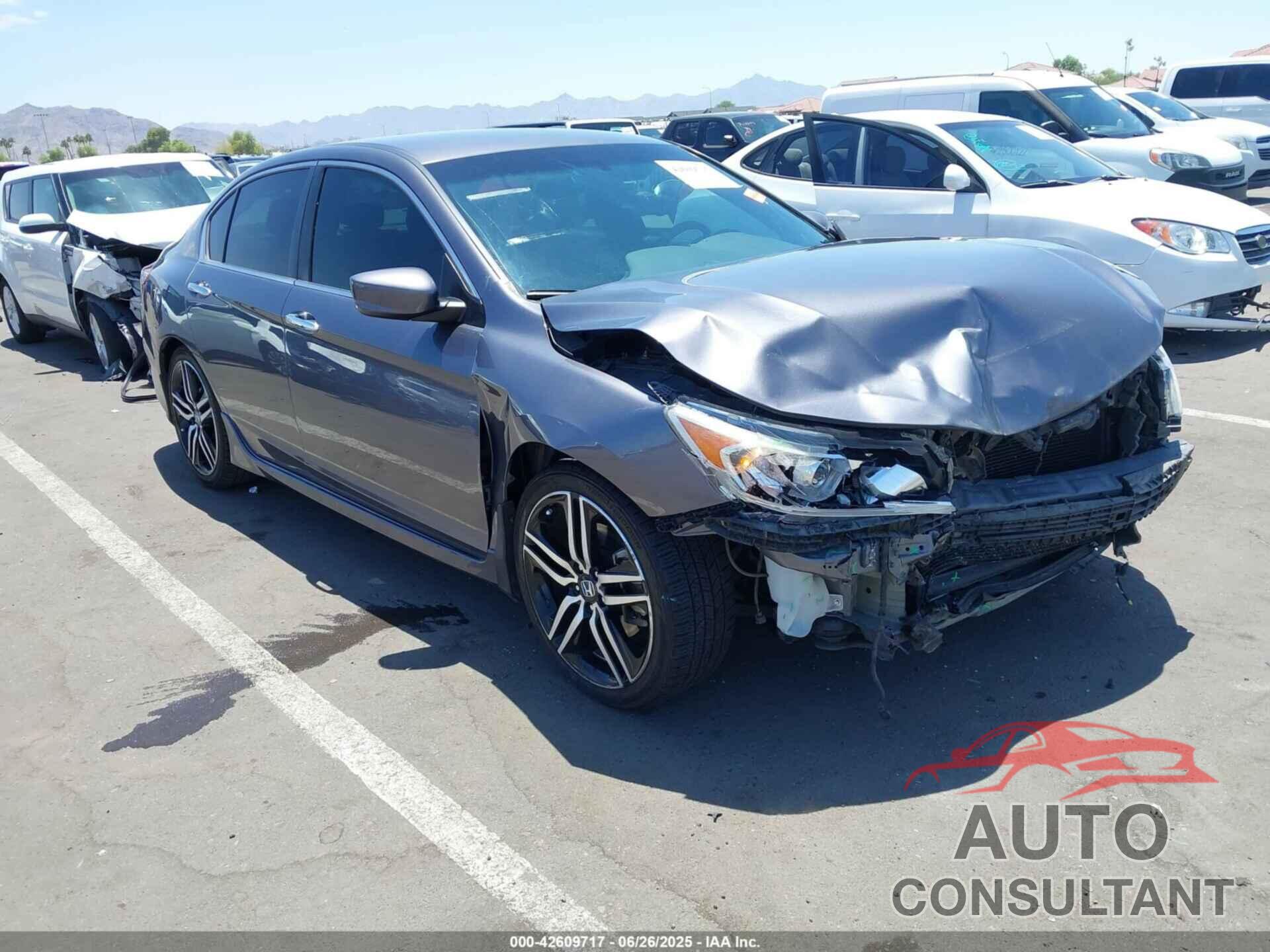 HONDA ACCORD 2017 - 1HGCR2F51HA142575