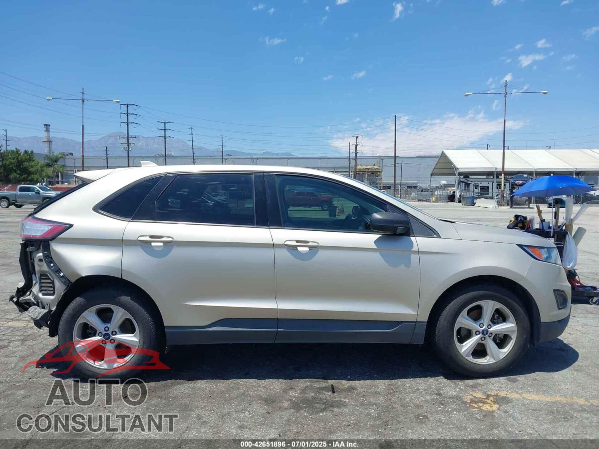 FORD EDGE 2017 - 2FMPK3G98HBC09989