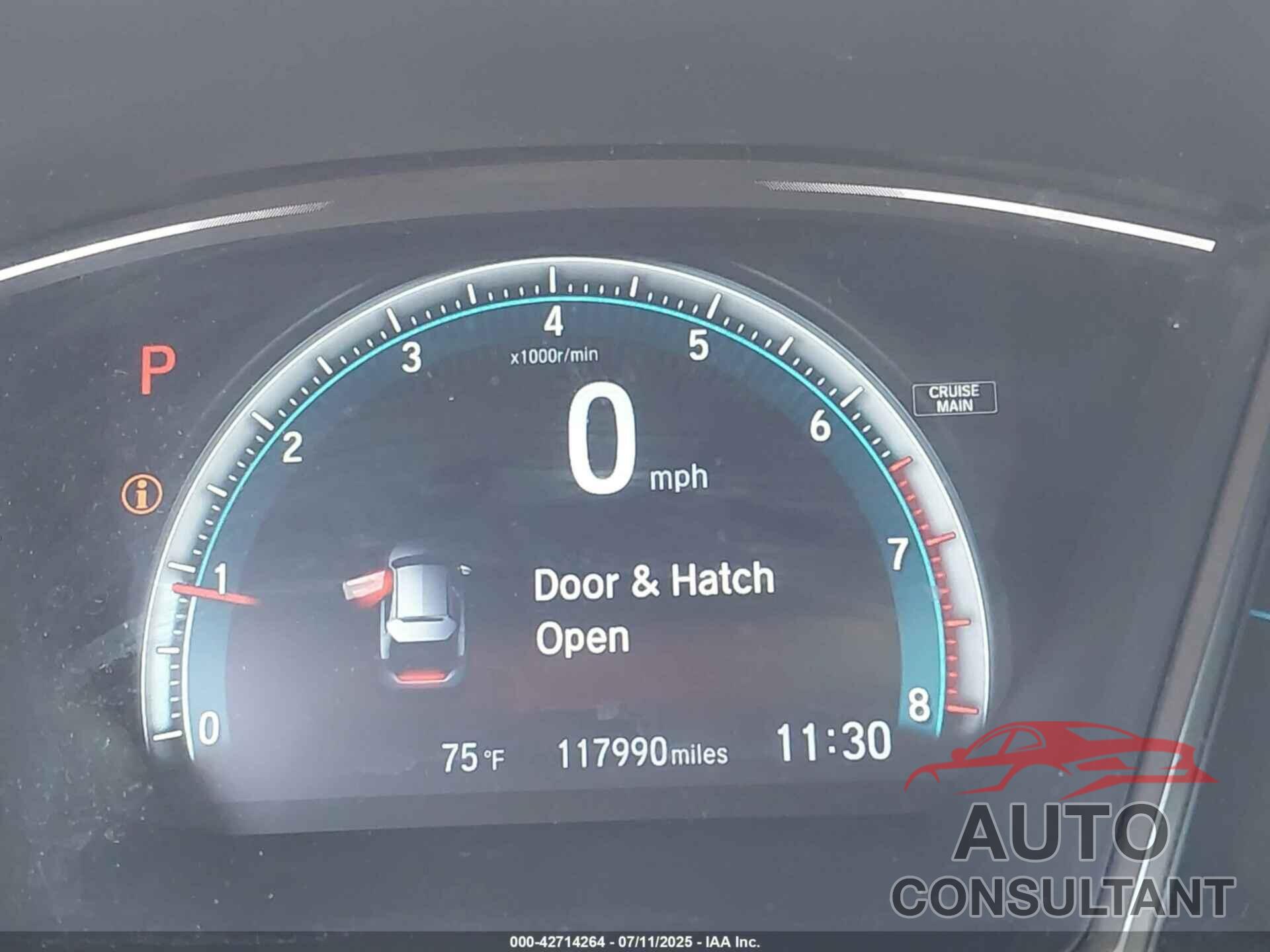 HONDA CIVIC 2017 - SHHFK7H56HU425246