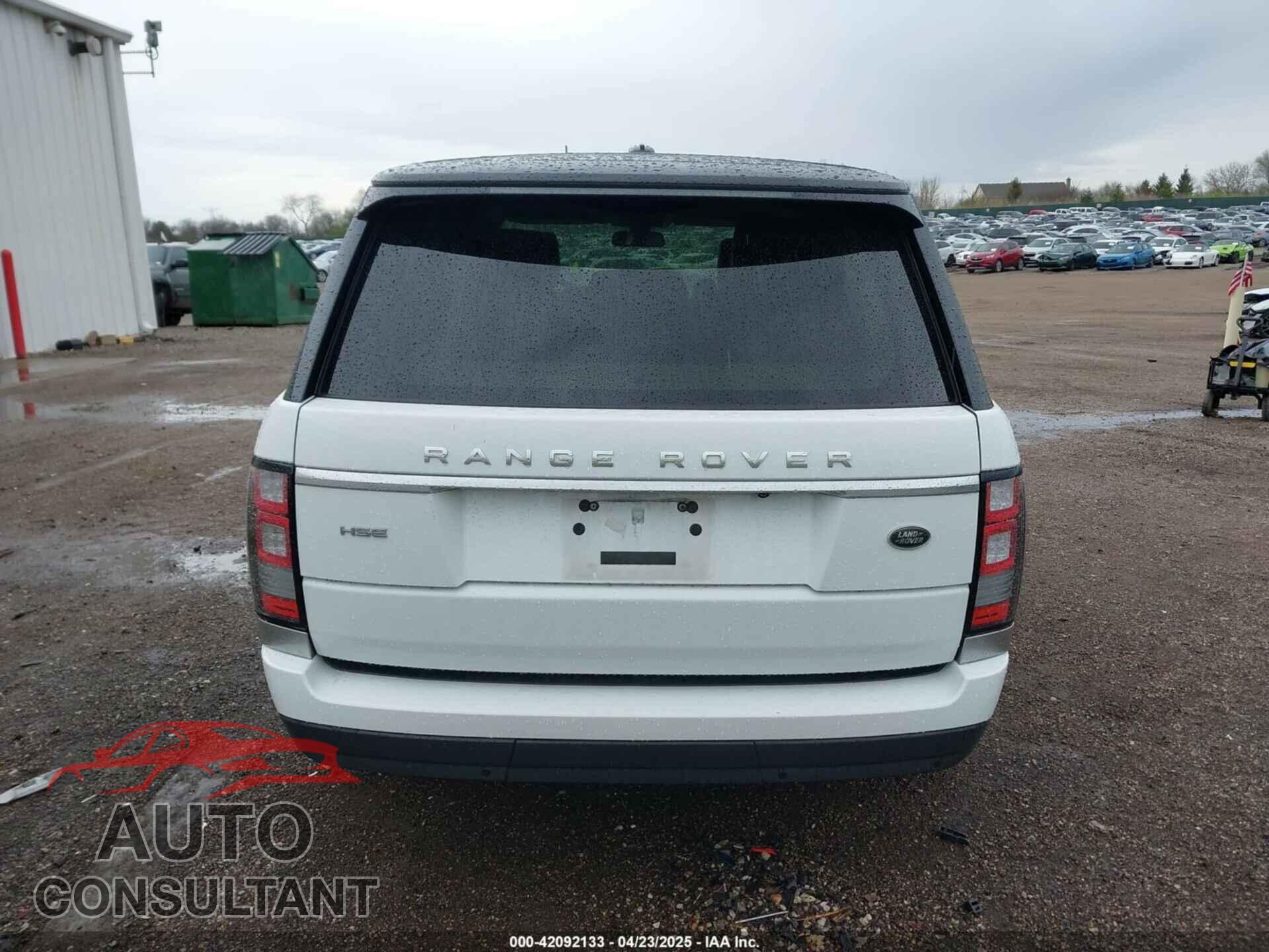 LAND ROVER RANGE ROVER 2015 - SALGS2VF7FA229689
