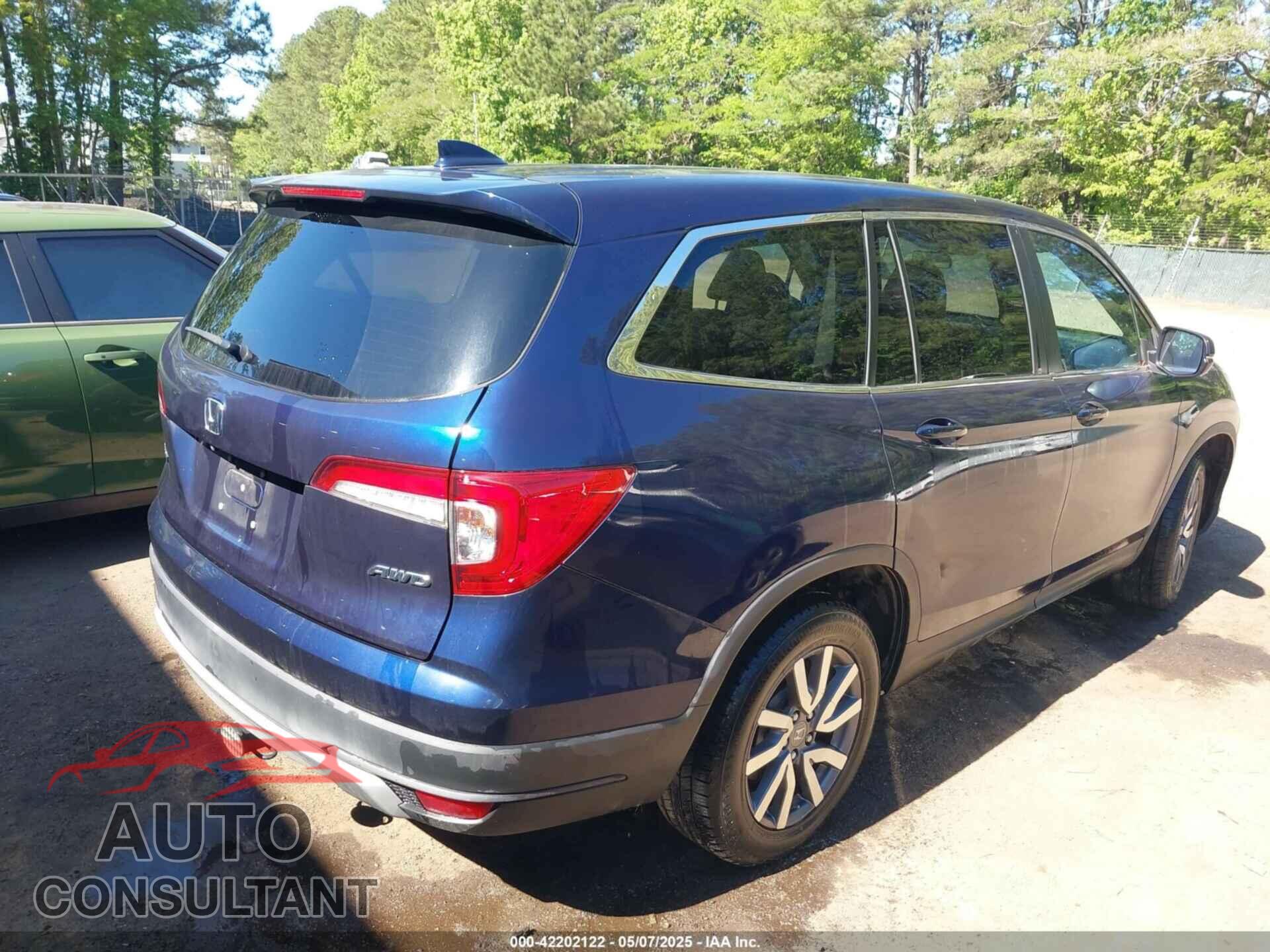 HONDA PILOT 2019 - 5FNYF6H32KB077783
