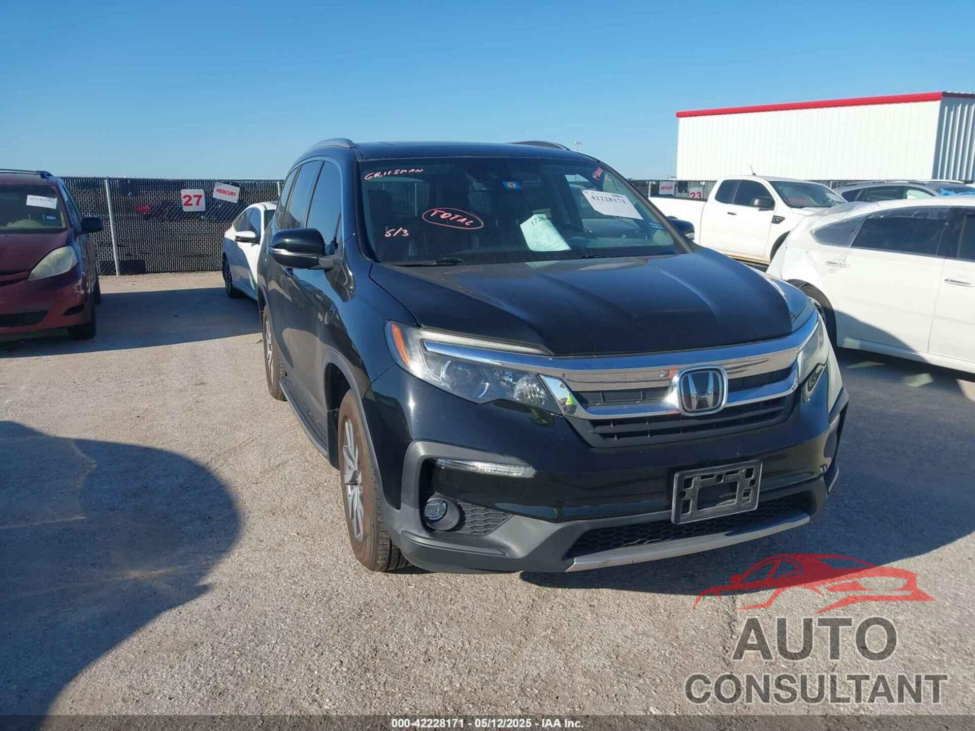 HONDA PILOT 2019 - 5FNYF5H56KB023379