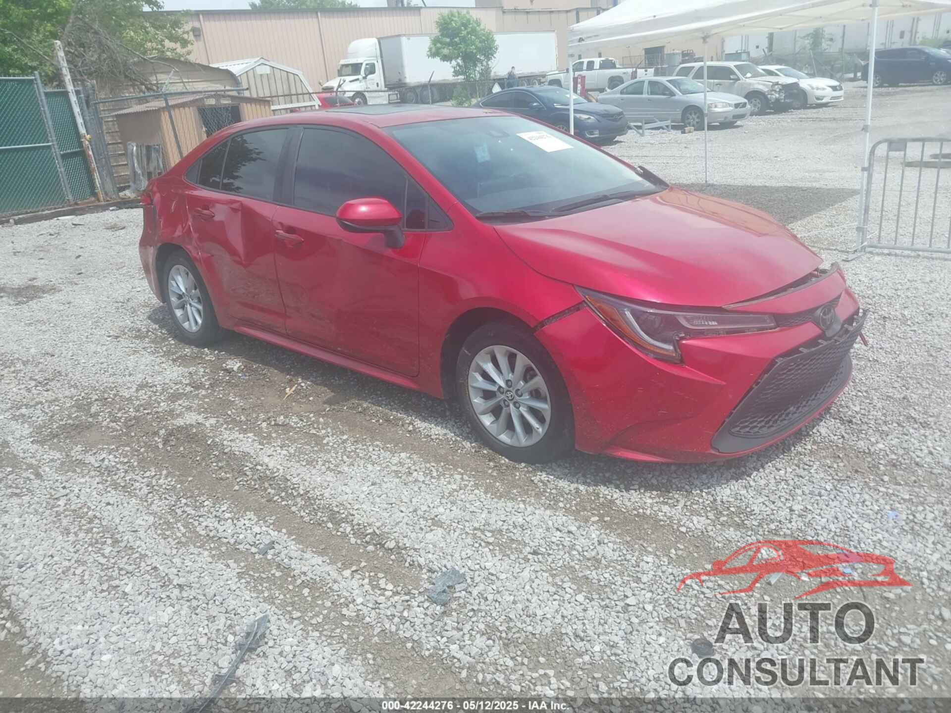 TOYOTA COROLLA 2020 - JTDHPRAE0LJ033320