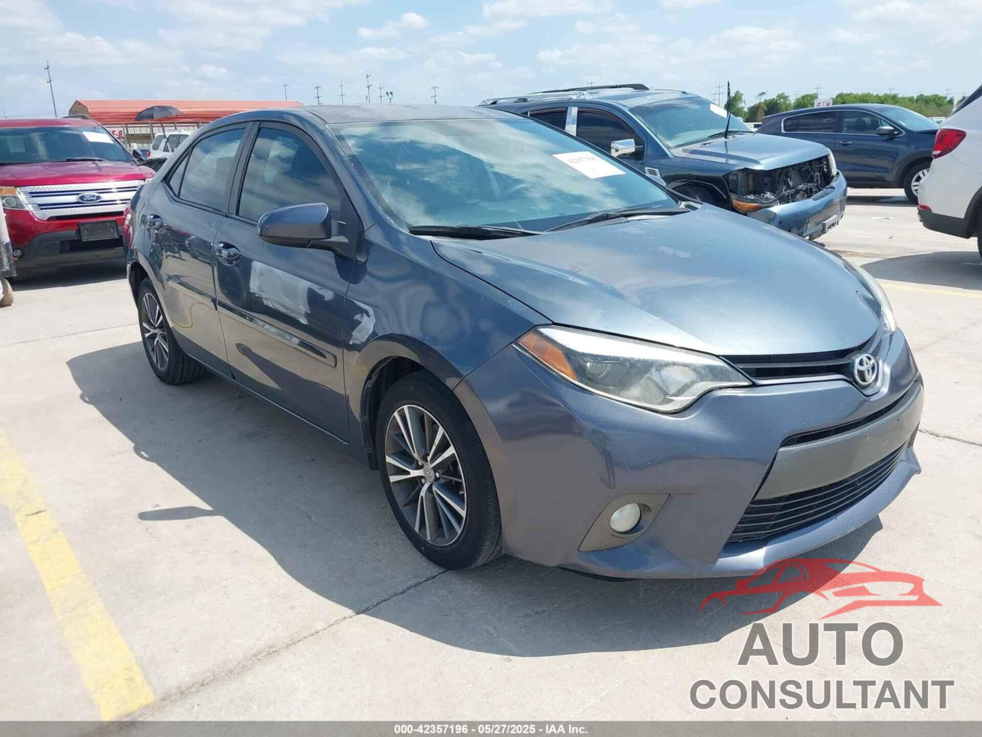 TOYOTA COROLLA 2016 - 5YFBURHEXGP469680