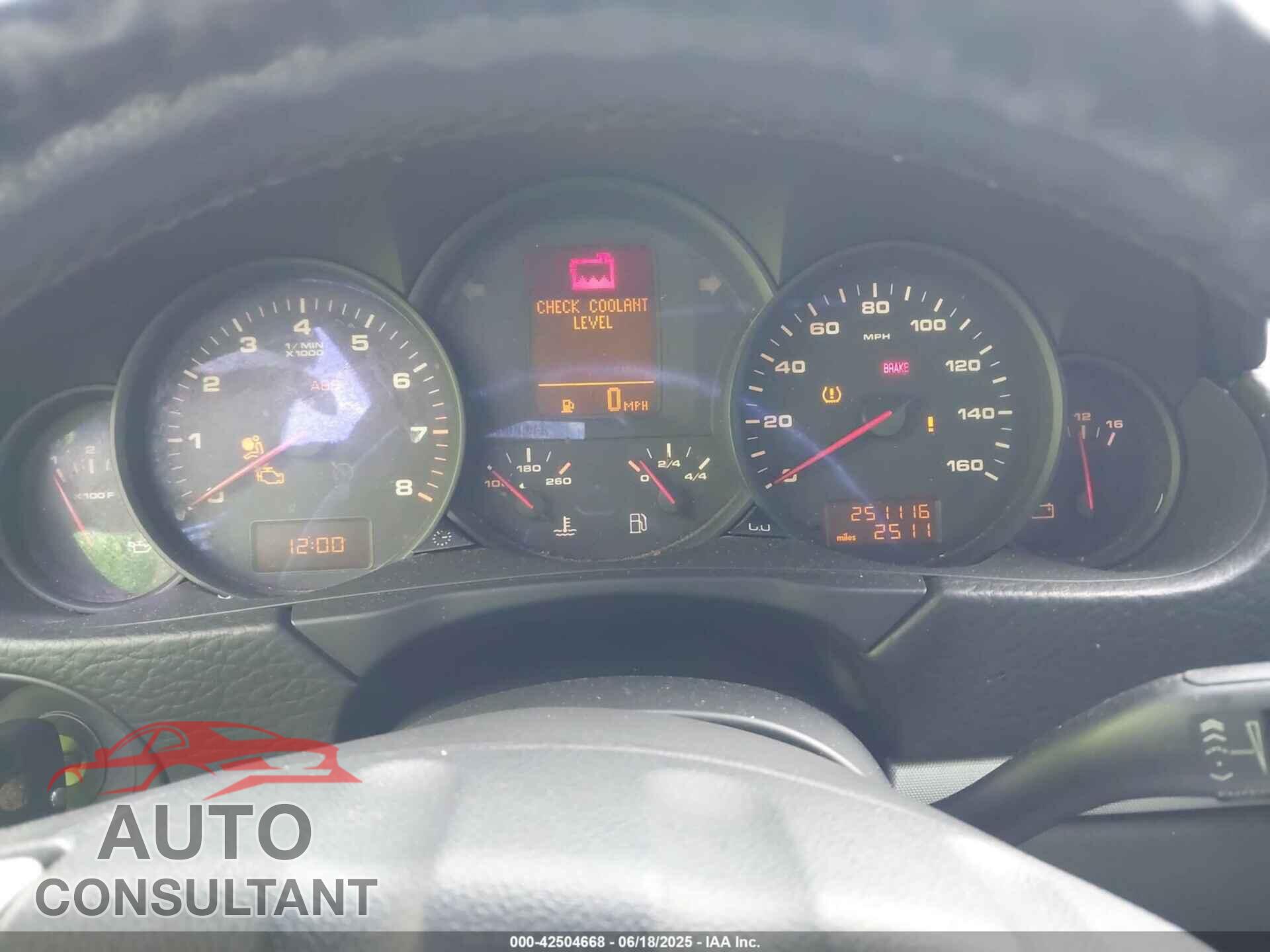 PORSCHE CAYENNE 2010 - WP1AA2AP1ALA05814