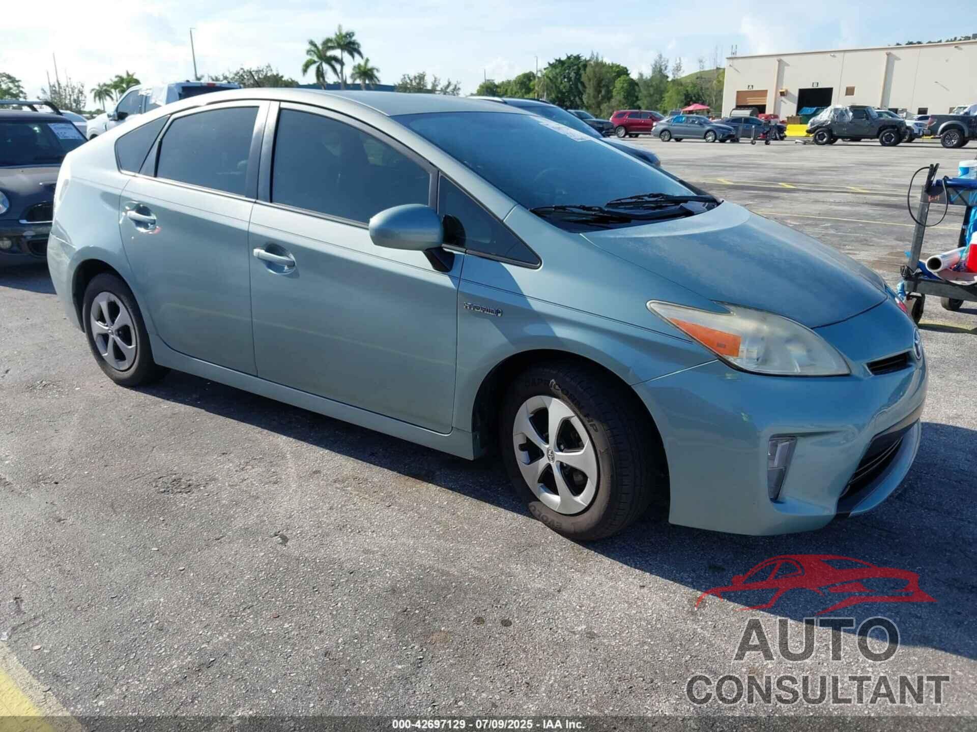 TOYOTA PRIUS 2014 - JTDKN3DU3E1804657