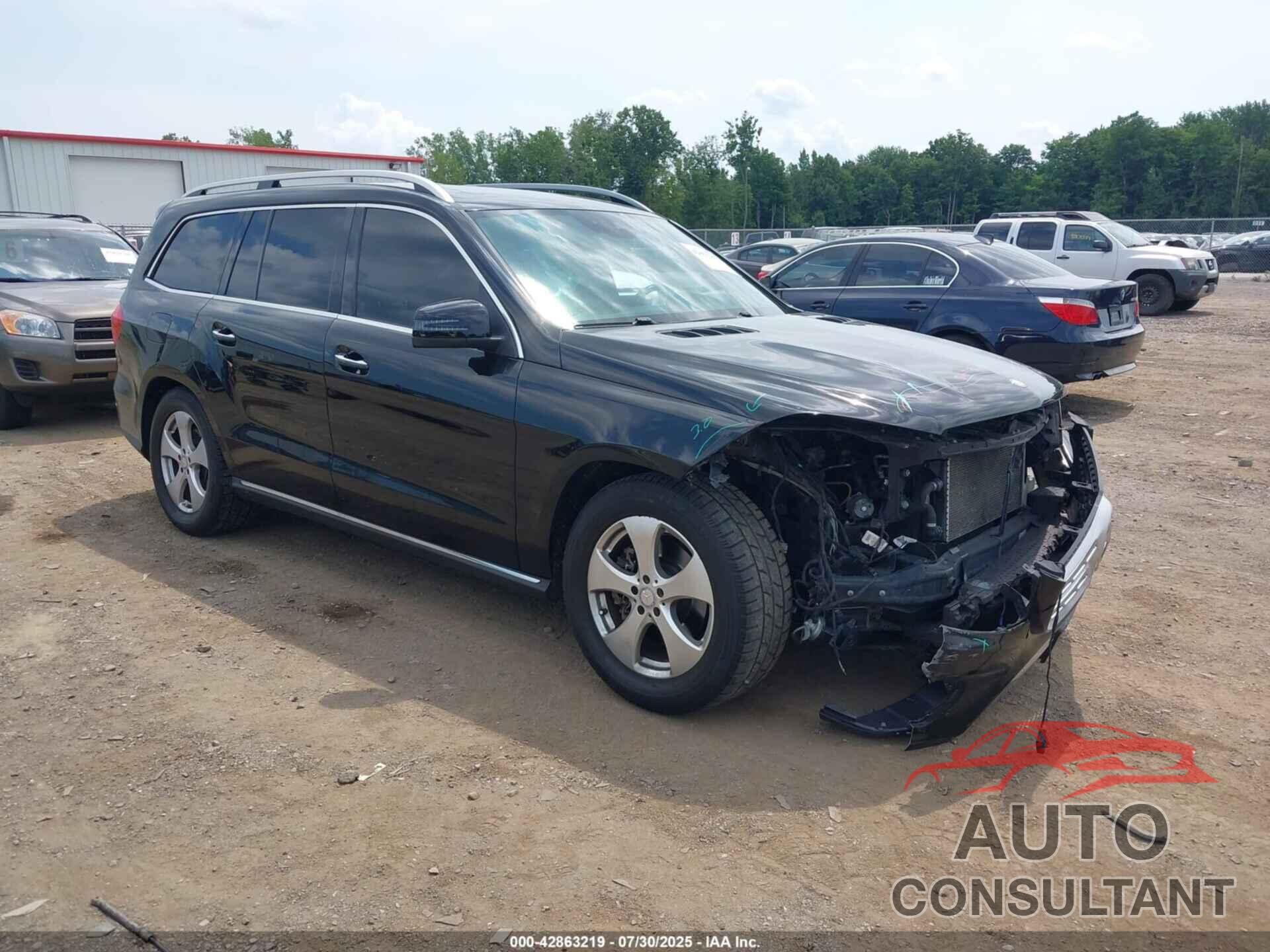 MERCEDES-BENZ GLS 450 2017 - 4JGDF6EE3HA865344