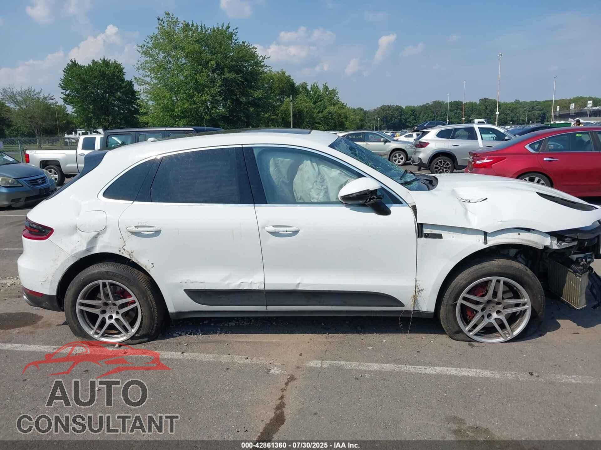 PORSCHE MACAN 2017 - WP1AB2A57HLB11142
