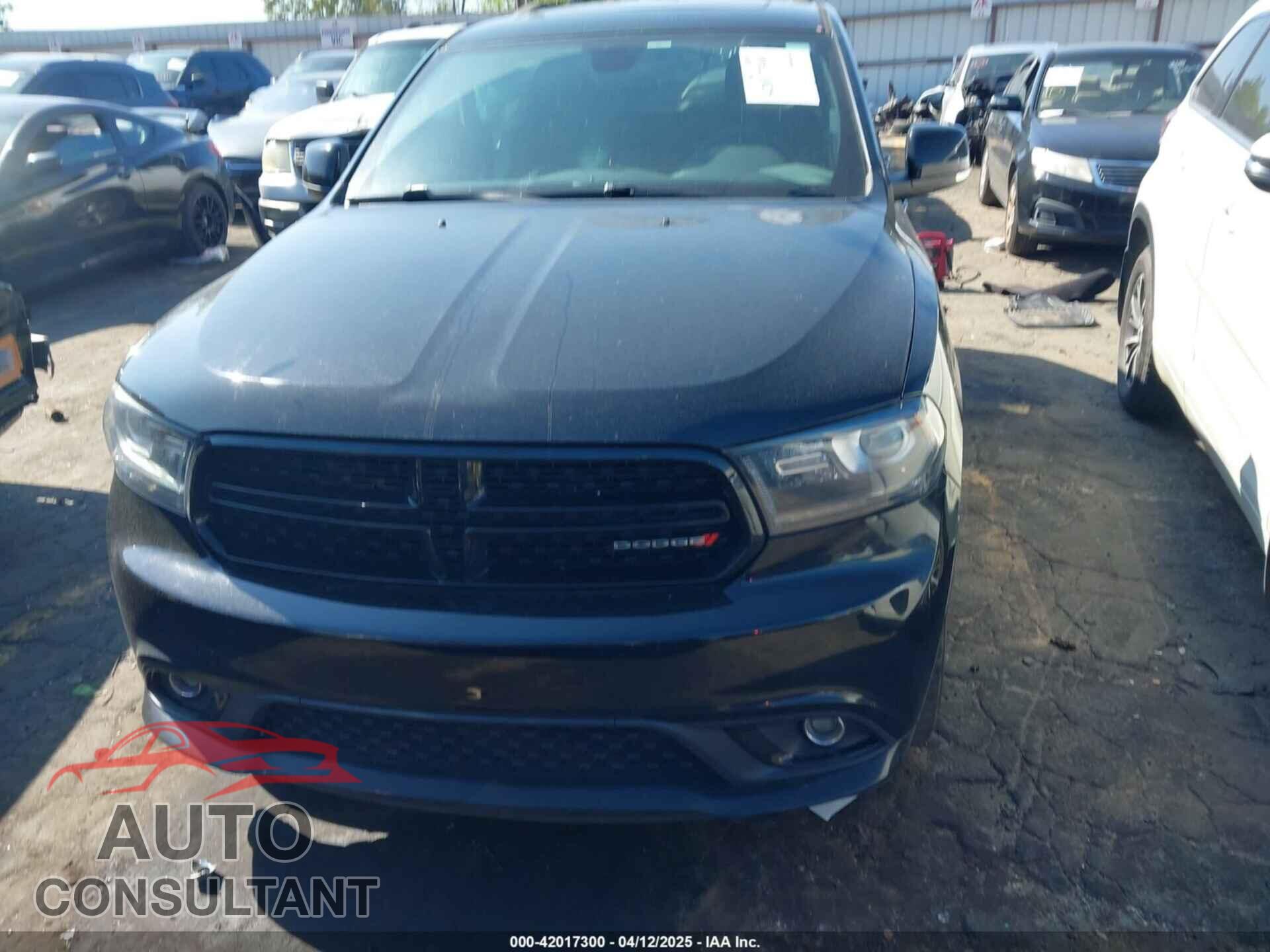 DODGE DURANGO 2017 - 1C4RDHDG9HC917627