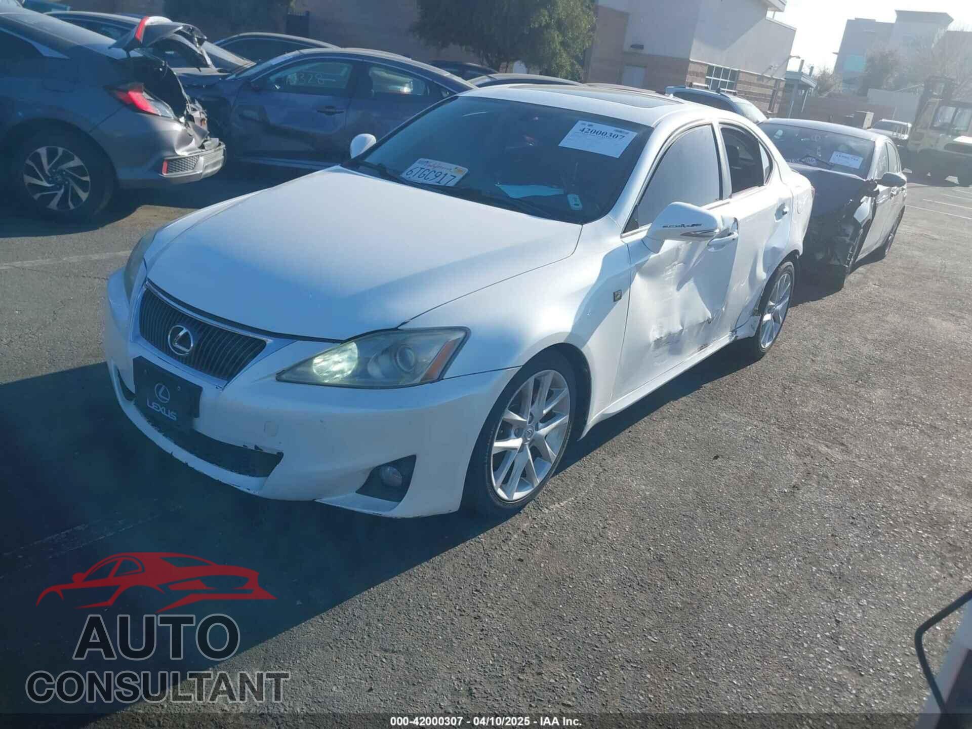 LEXUS IS 250 2012 - JTHBF5C2XC5165951