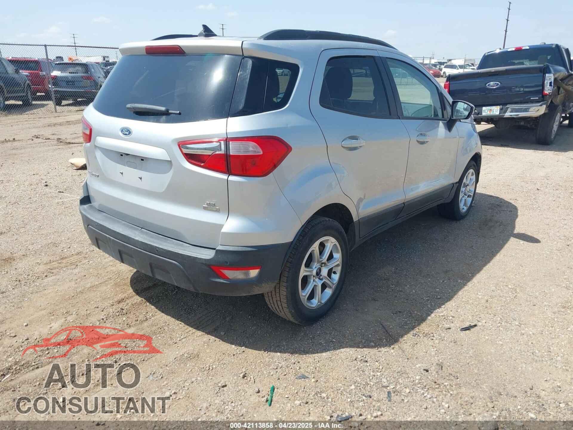 FORD ECOSPORT 2019 - MAJ3S2GE0KC307194