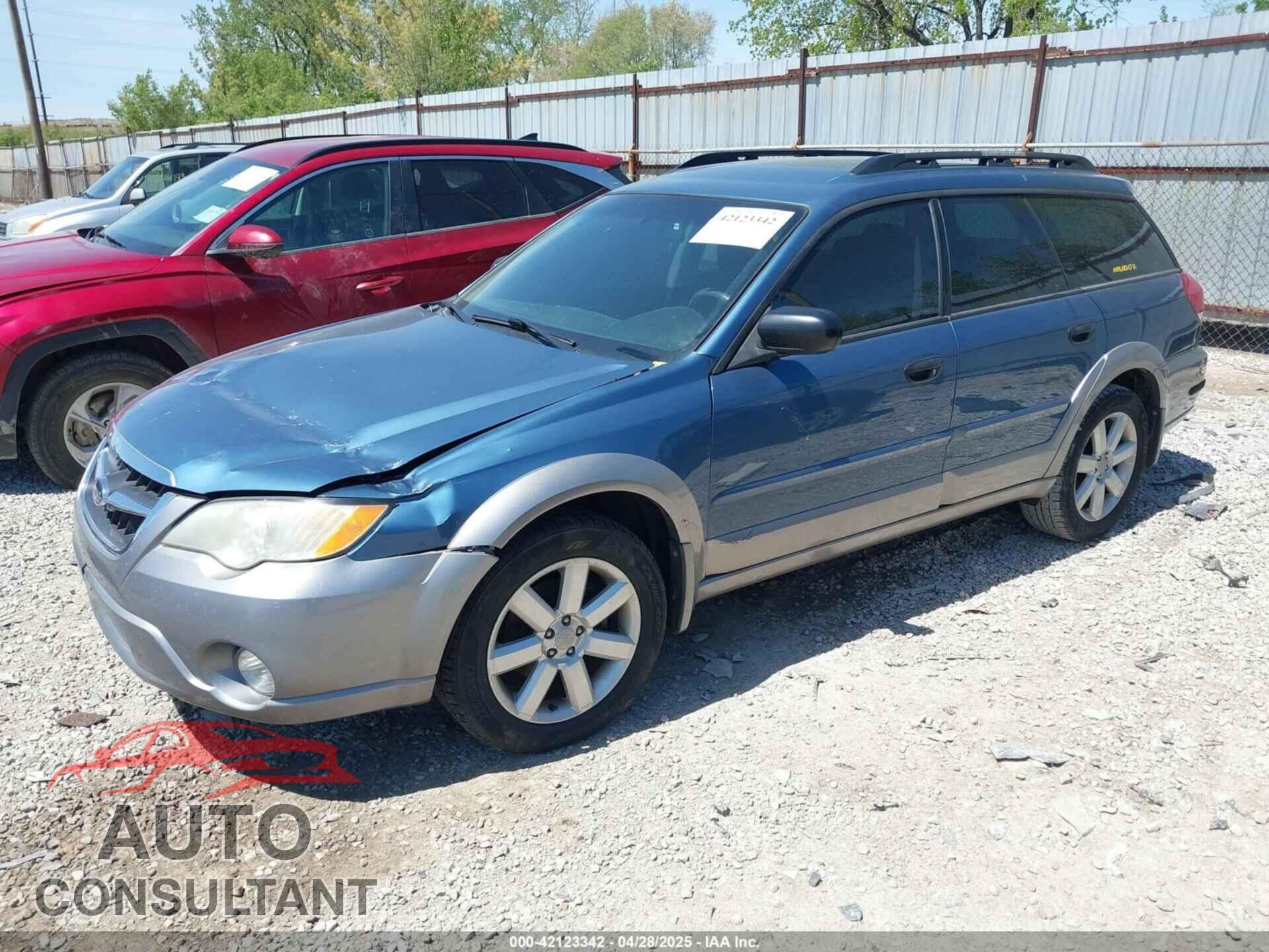 SUBARU OUTBACK 2009 - 4S4BP61C197324011