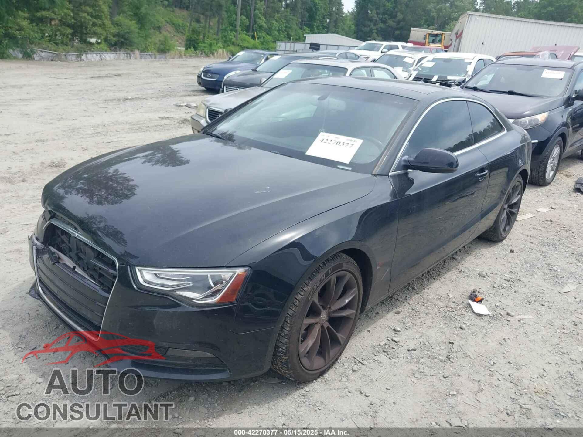 AUDI A5 2013 - WAULFAFR6DA006082