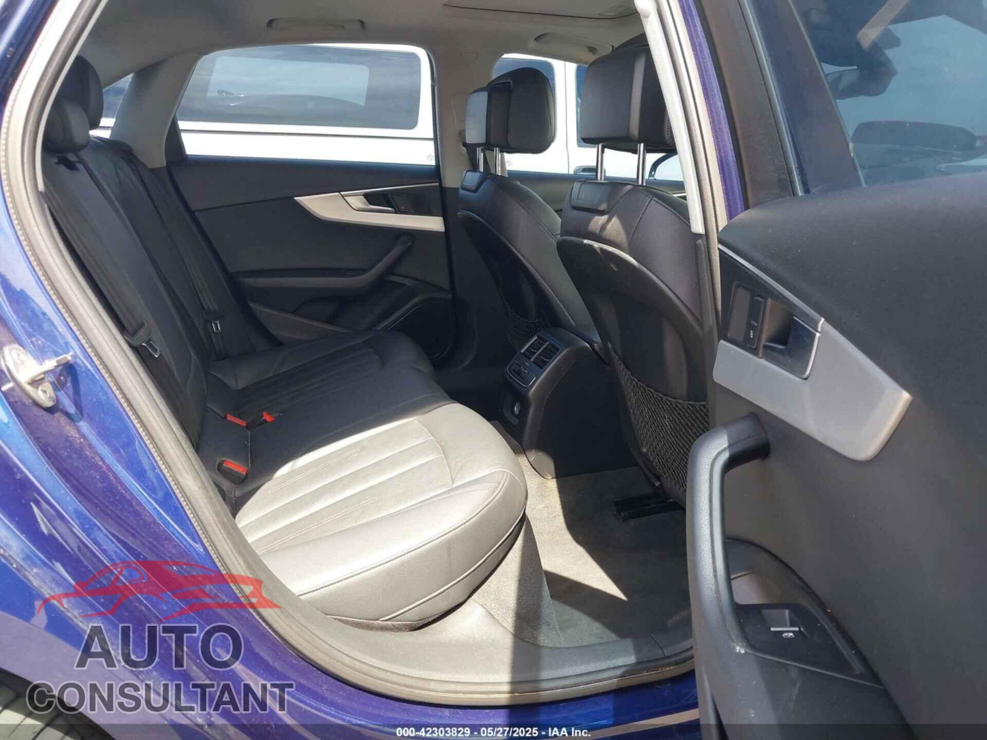 AUDI A4 2017 - WAUANAF45HN055867