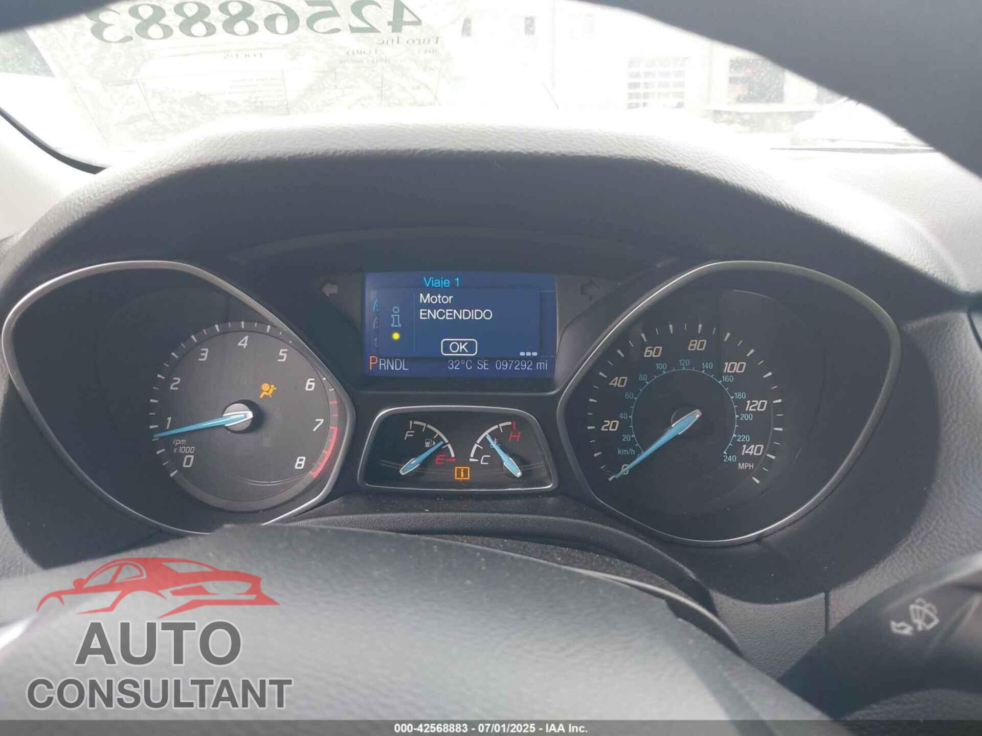 FORD FOCUS 2014 - 1FADP3F21EL105908