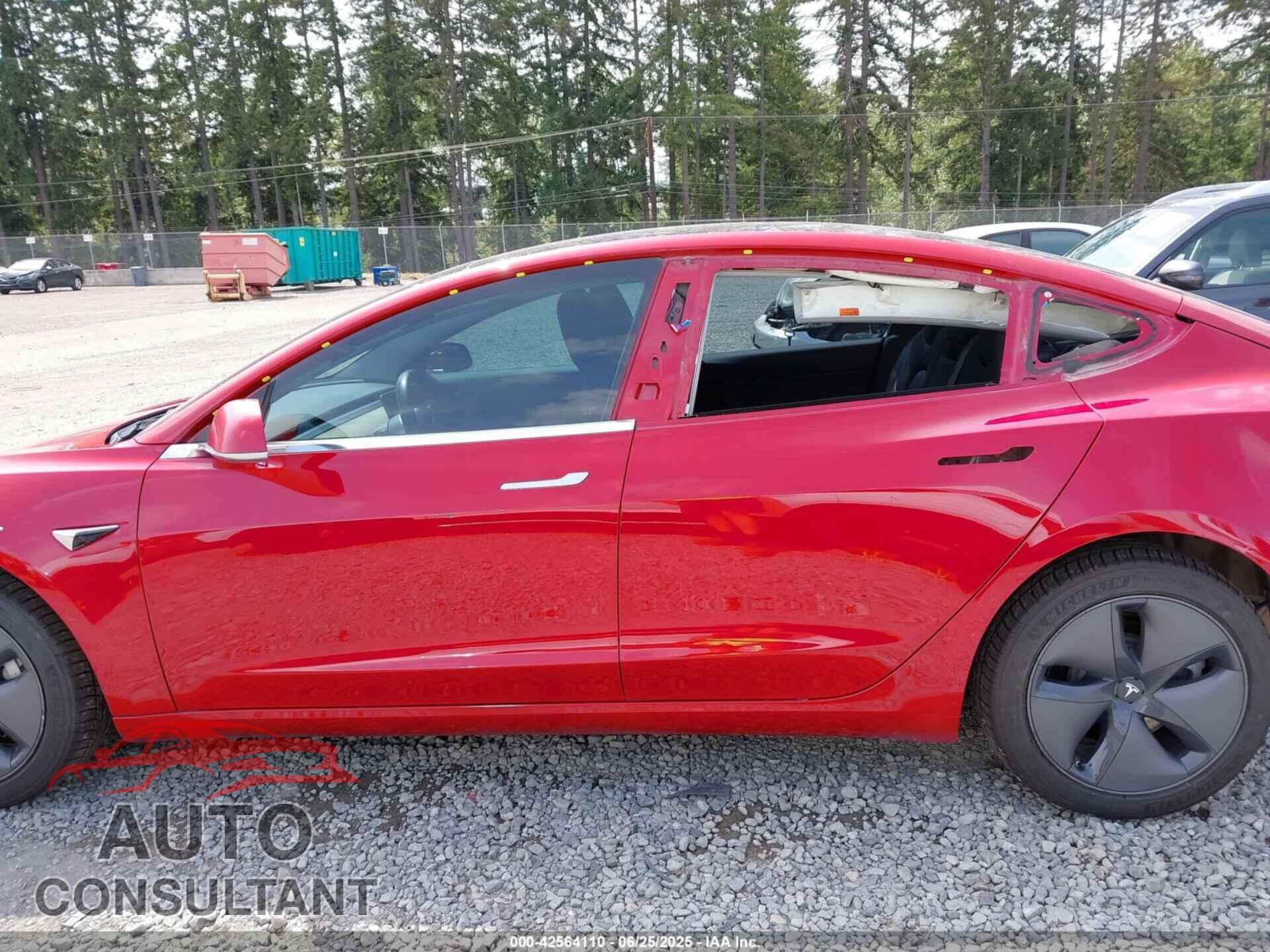 TESLA MODEL 3 2019 - 5YJ3E1EB7KF387178