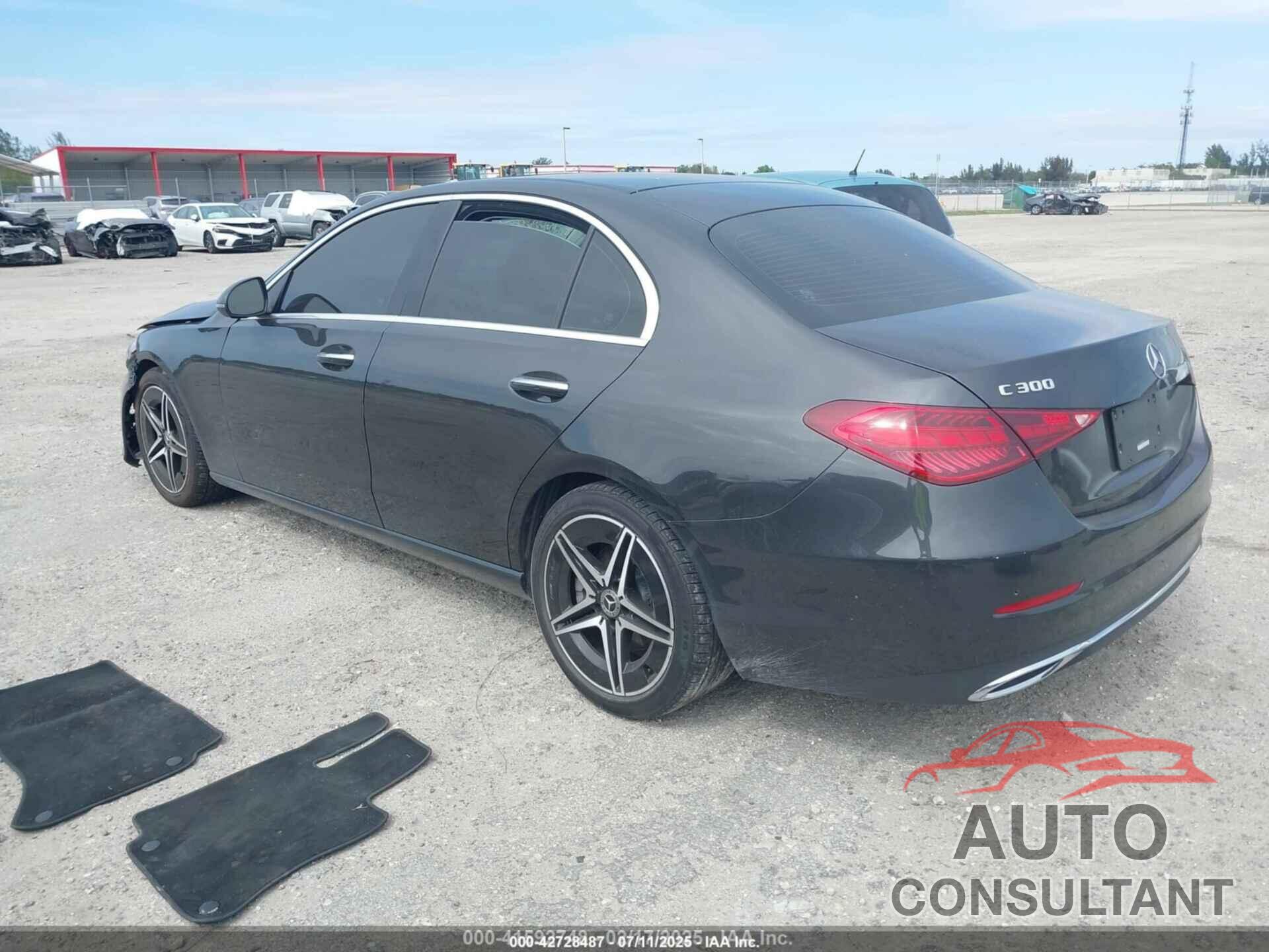 MERCEDES-BENZ C 300 2022 - W1KAF4GB4NR052502