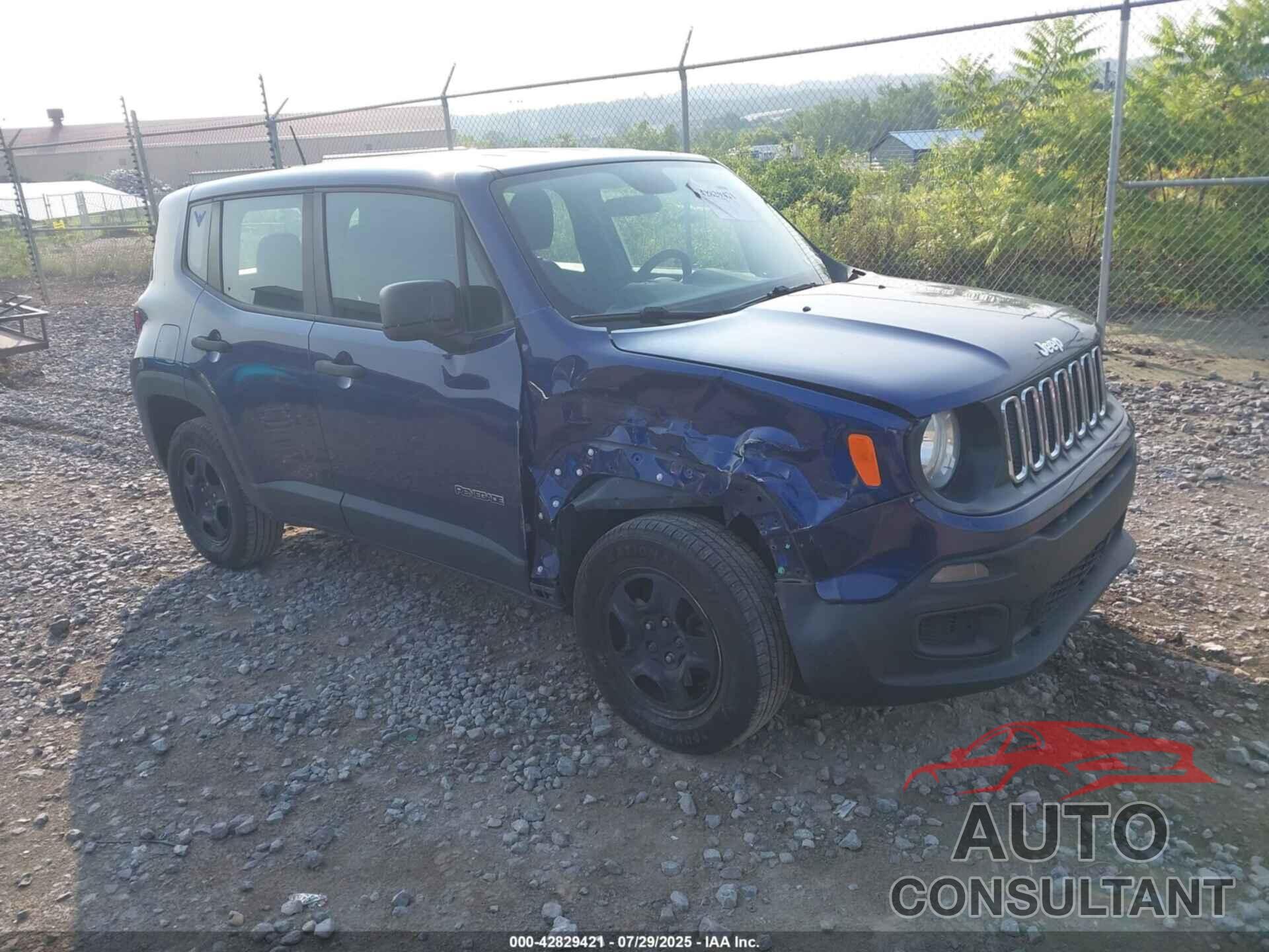 JEEP RENEGADE 2018 - ZACCJBAB3JPJ06165