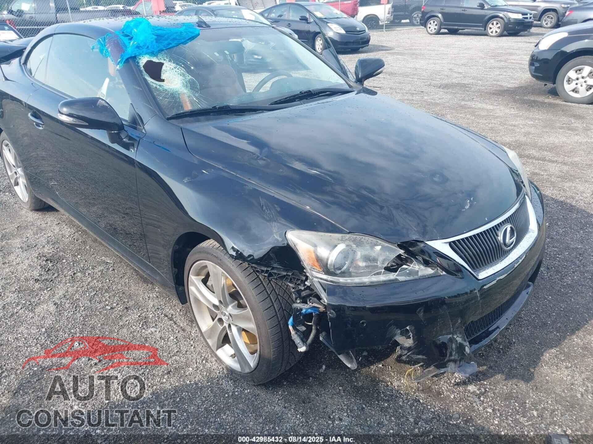 LEXUS IS 350C 2012 - JTHFE2C29C2507281