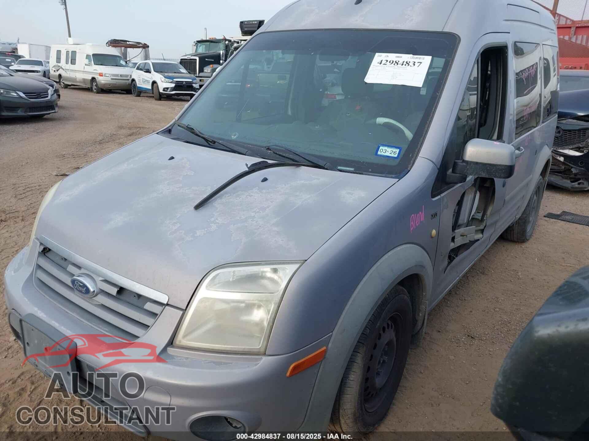 FORD TRANSIT CONNECT 2012 - NM0KS9CN2CT100910