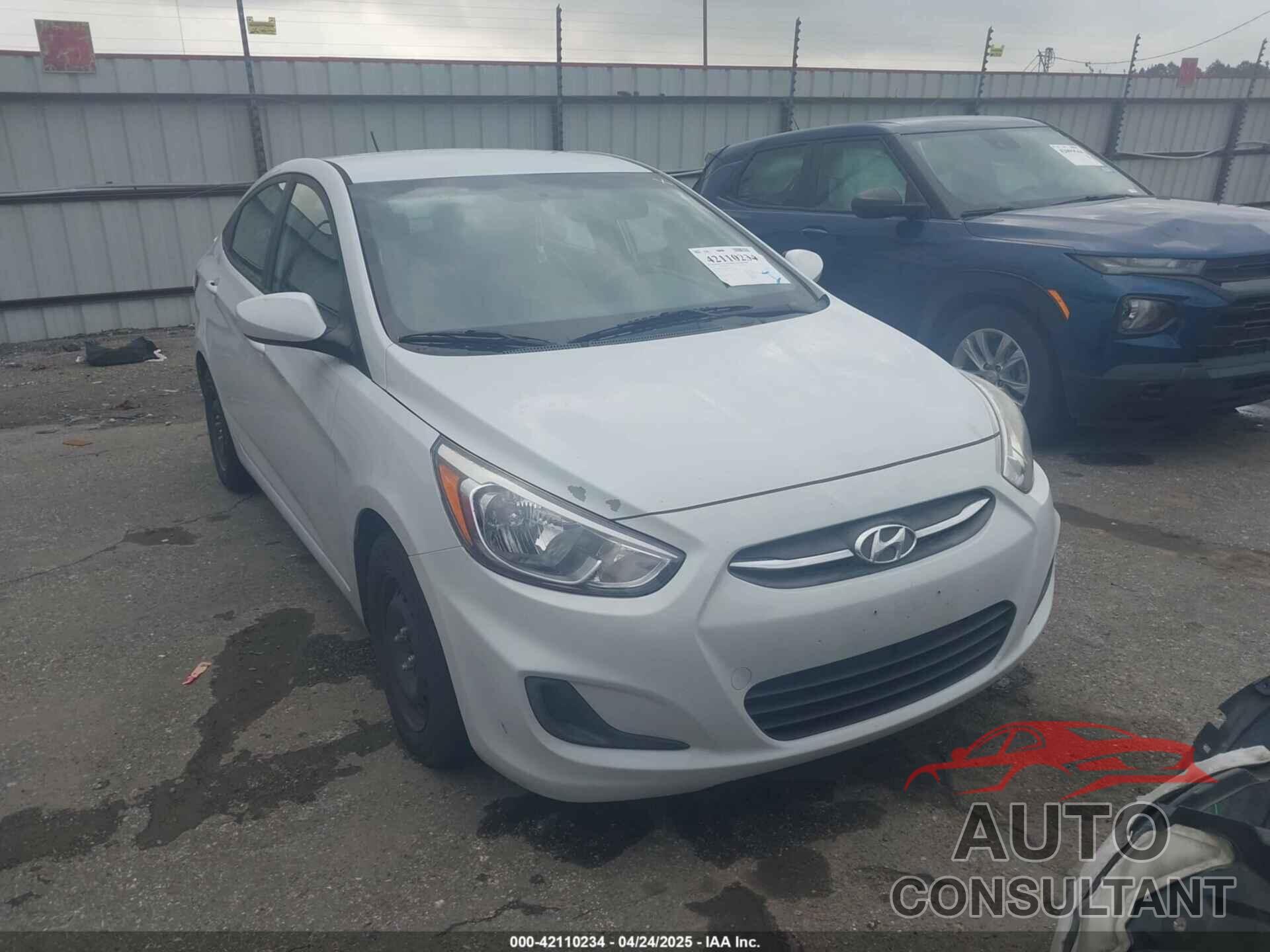 HYUNDAI ACCENT 2017 - KMHCT4AE6HU360069