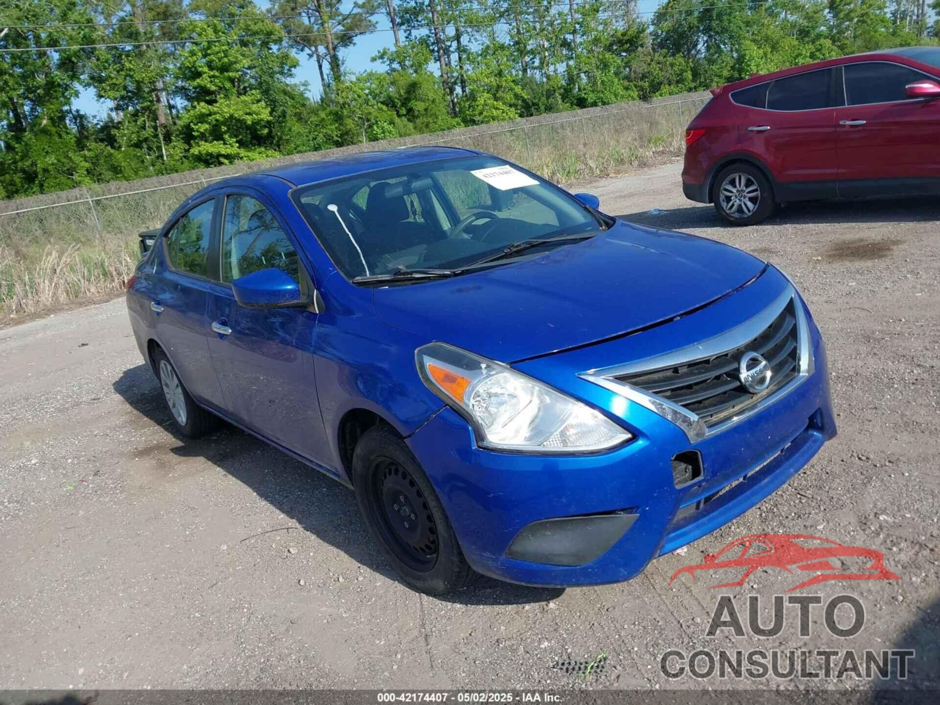 NISSAN VERSA 2016 - 3N1CN7AP4GL851379