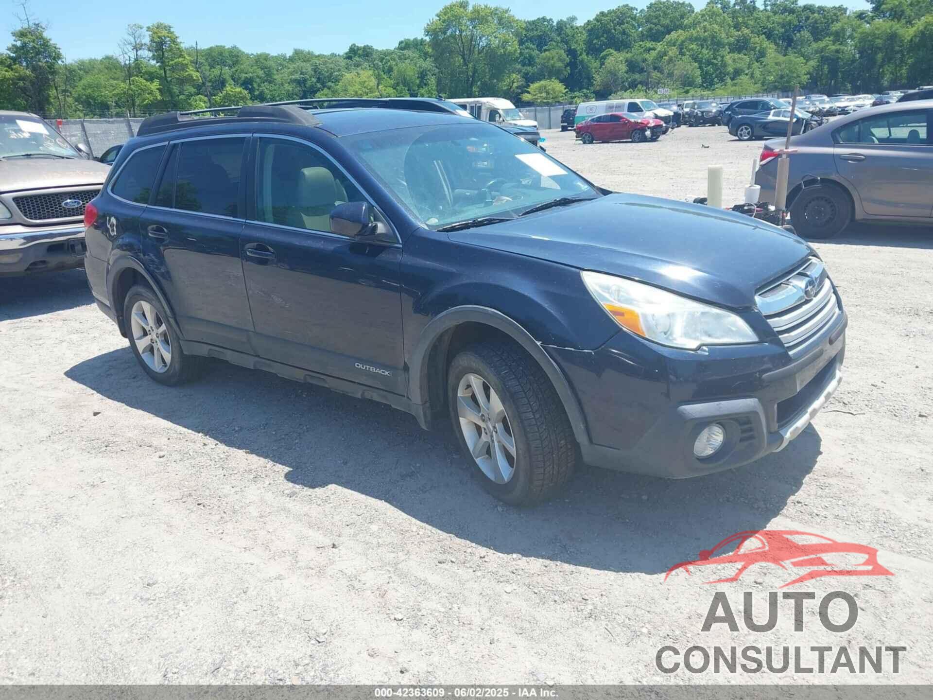 SUBARU OUTBACK 2013 - 4S4BRBKC7D3233374