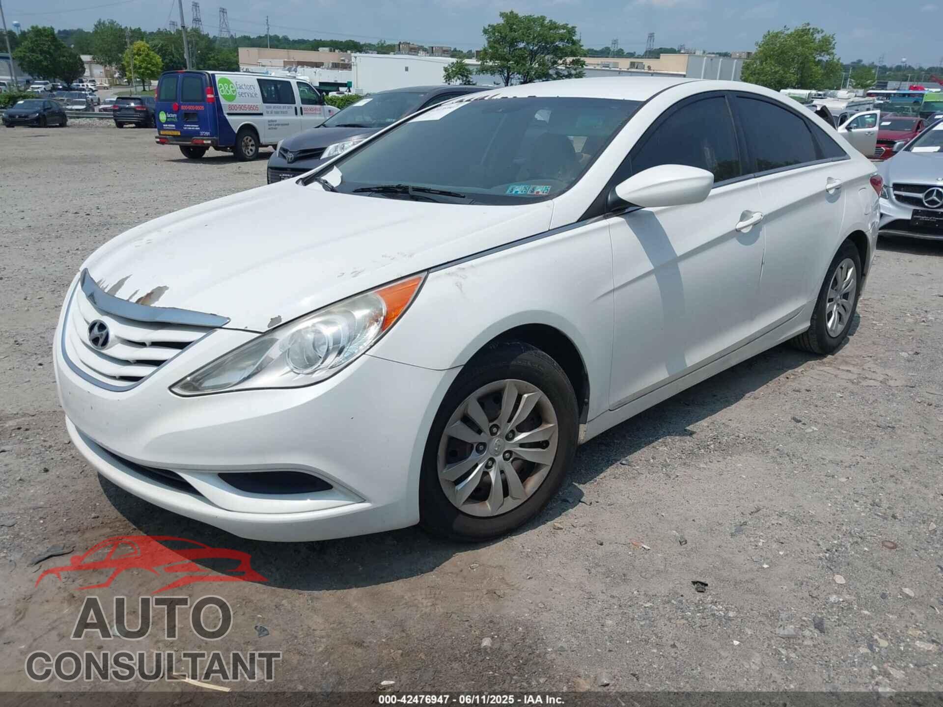 HYUNDAI SONATA 2011 - 5NPEB4AC7BH184858