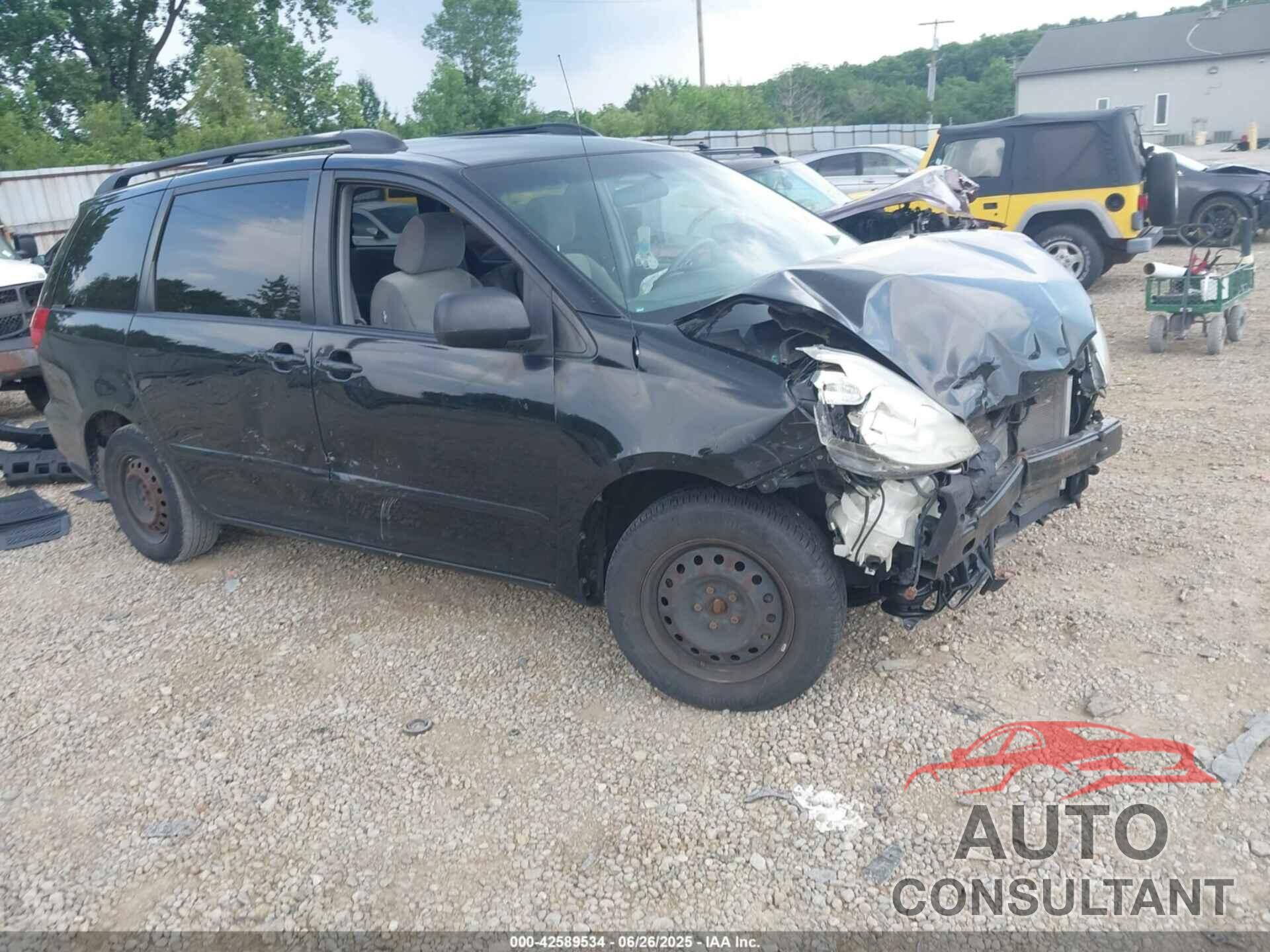 TOYOTA SIENNA 2009 - 5TDZK23C09S265997