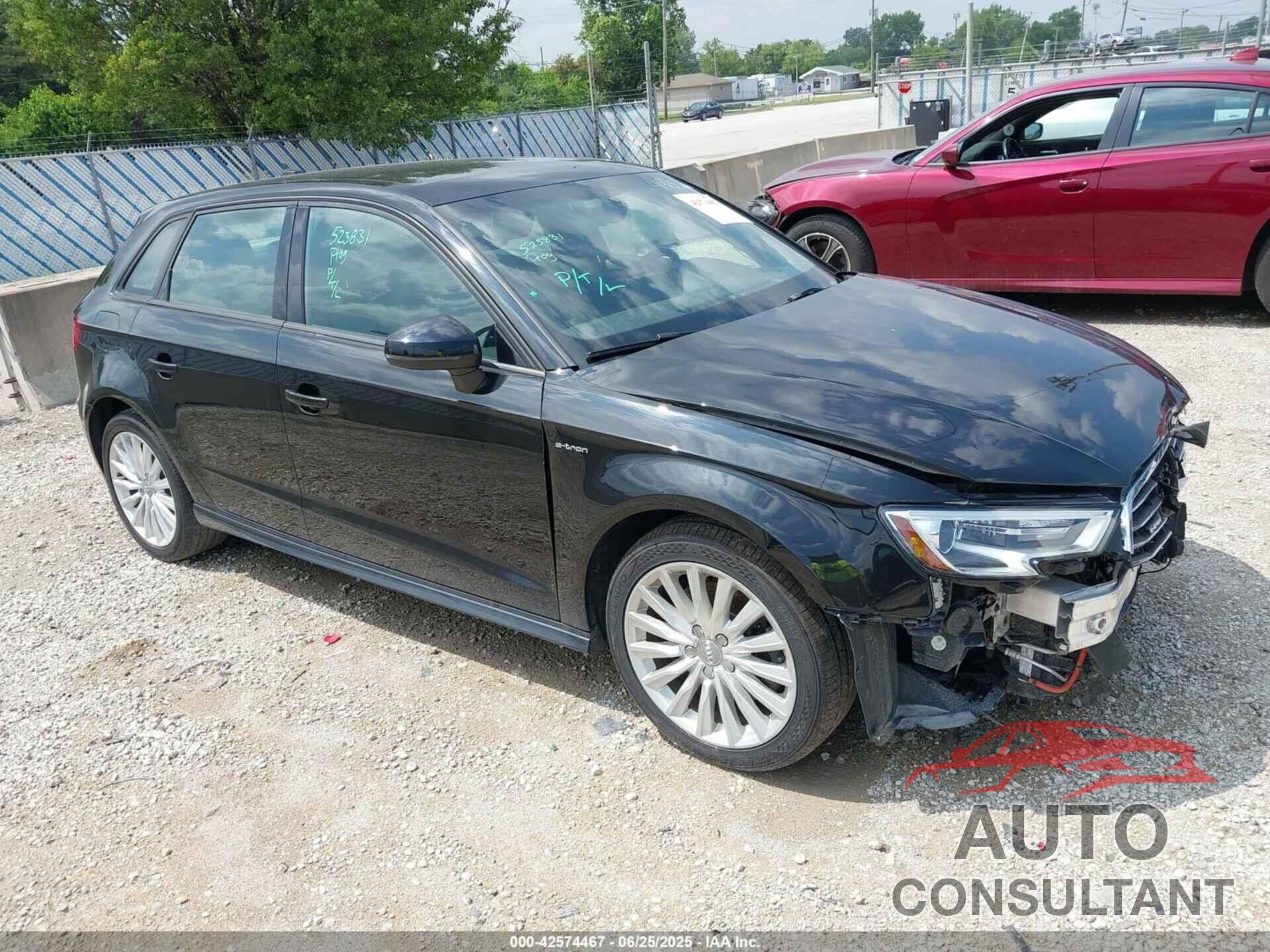 AUDI A3 E-TRON 2017 - WAUUPBFF1HA070775