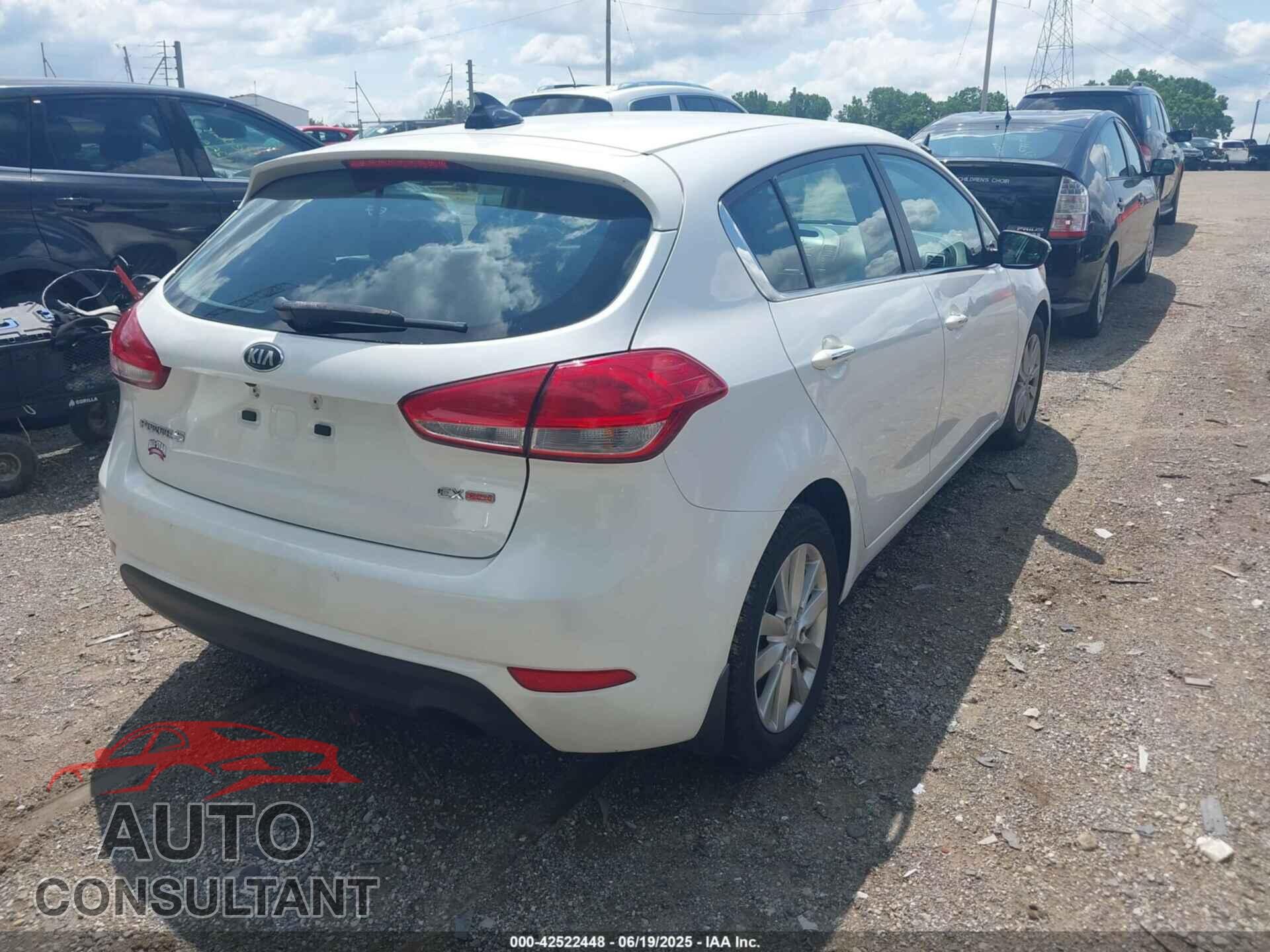 KIA FORTE 2014 - KNAFX5A81E5227874