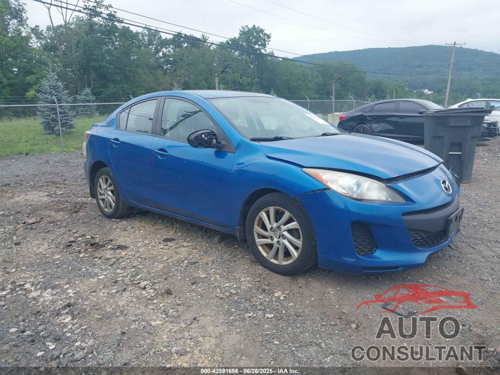 MAZDA MAZDA3 2012 - JM1BL1V79C1666736