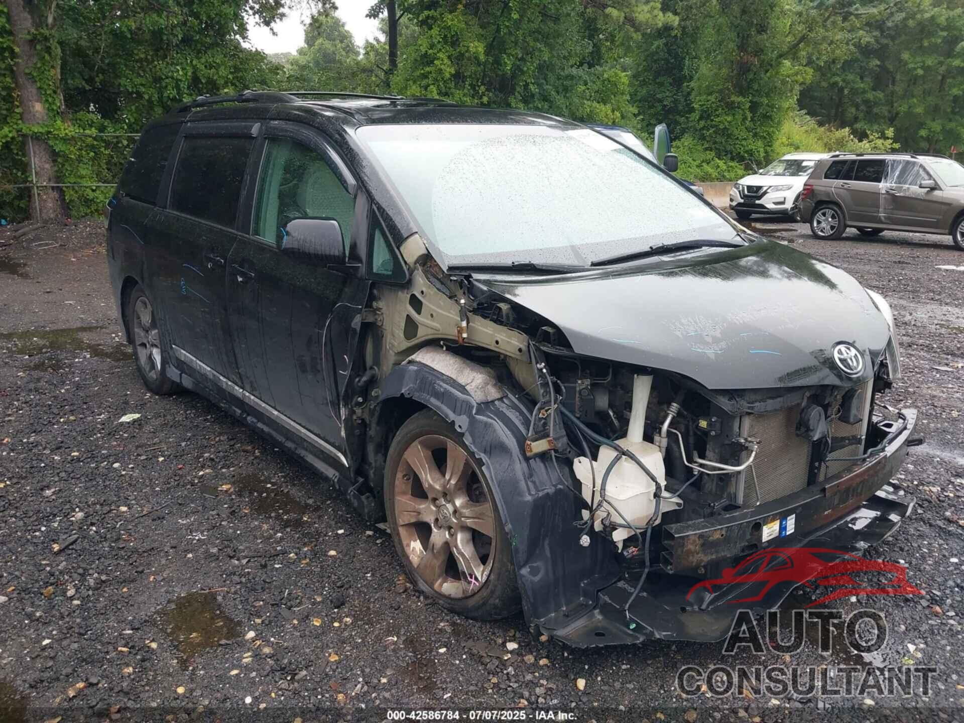 TOYOTA SIENNA 2012 - 5TDXK3DCXCS179776