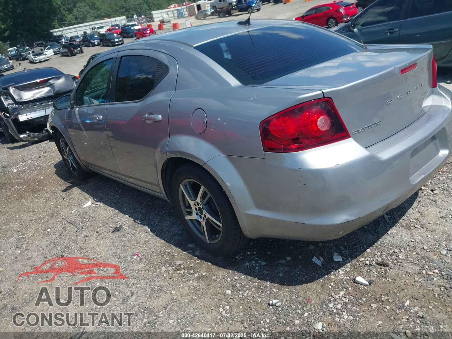 DODGE AVENGER 2013 - 1C3CDZAB8DN753584