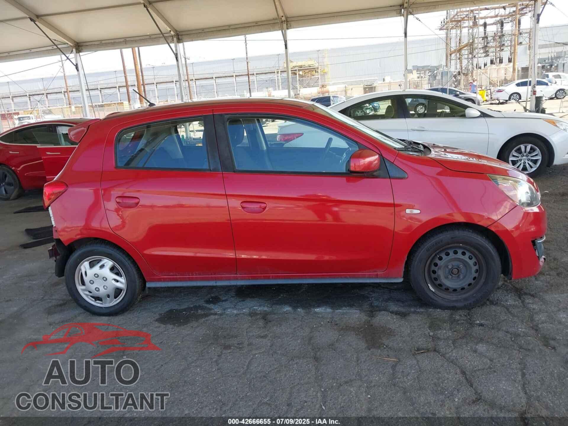 MITSUBISHI MIRAGE 2017 - ML32A3HJ2HH021629