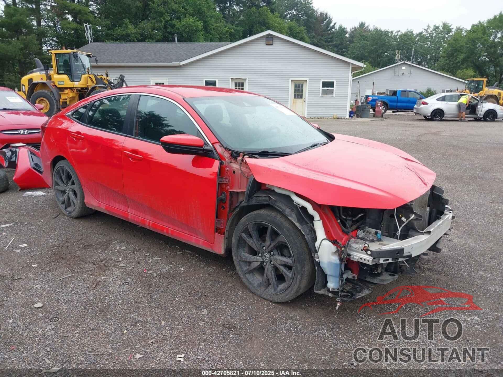 HONDA CIVIC 2019 - 2HGFC2F87KH506712