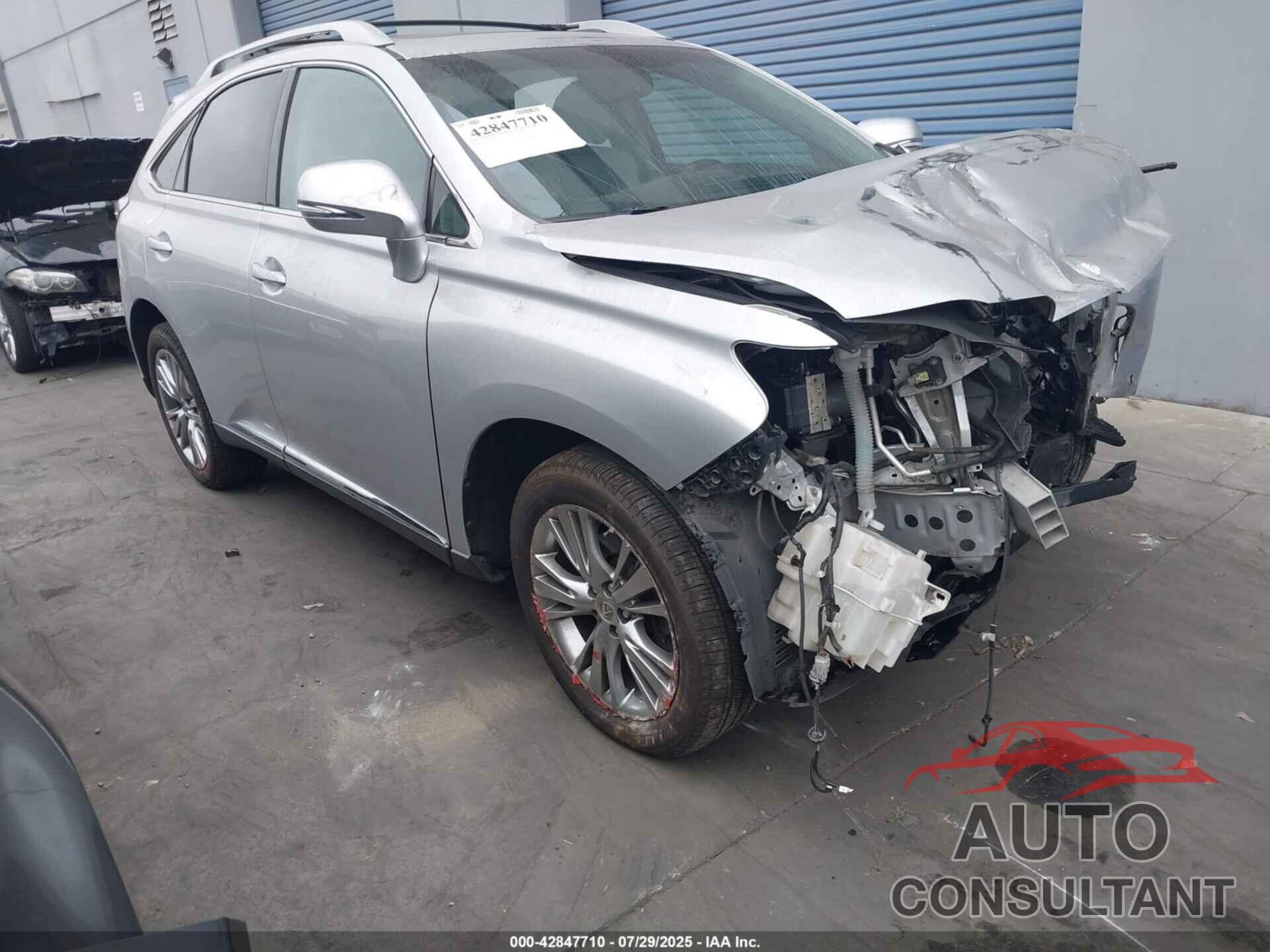 LEXUS RX 350 2014 - 2T2ZK1BA7EC139354