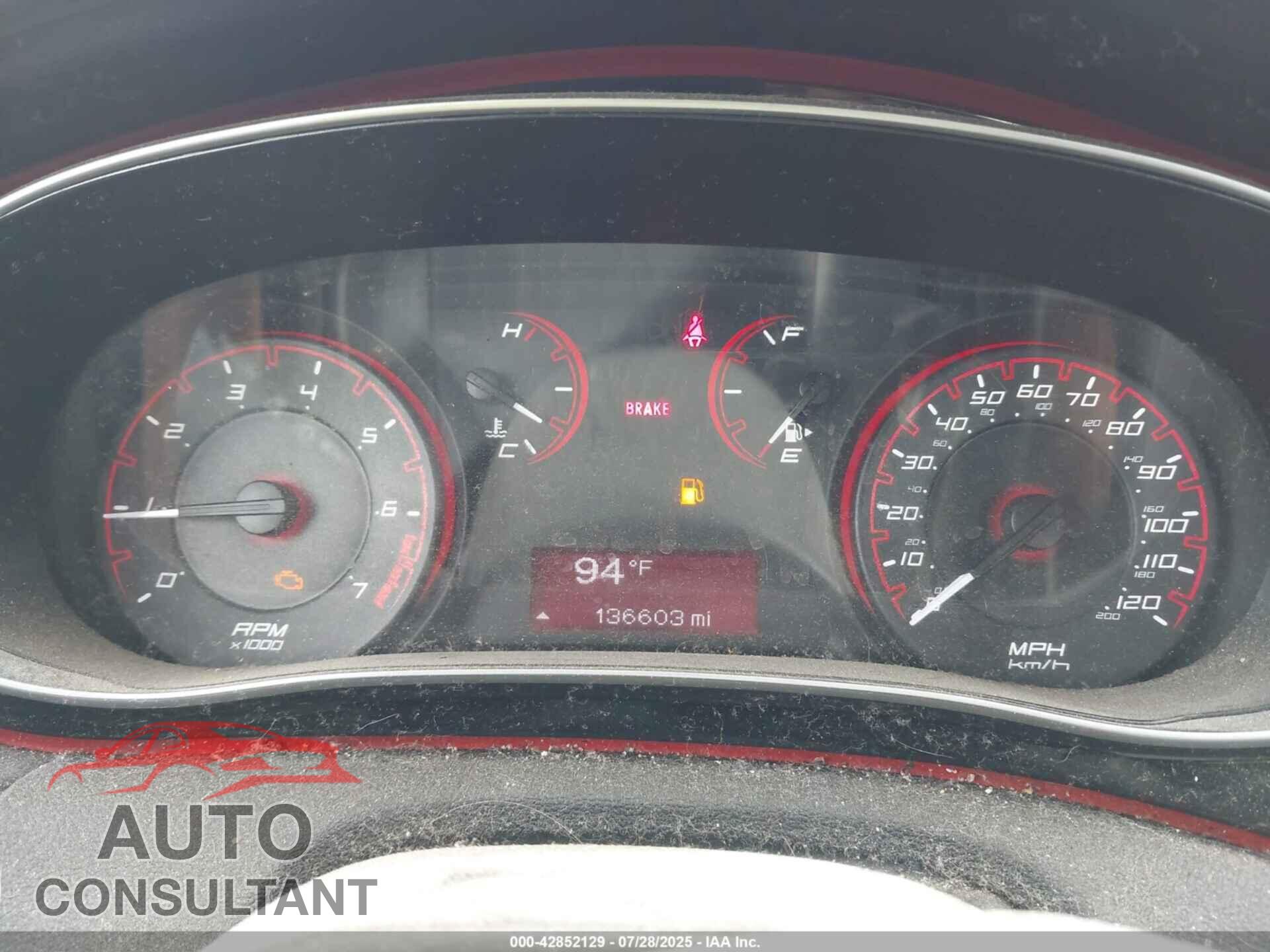 DODGE DART 2014 - 1C3CDFBB3ED851751