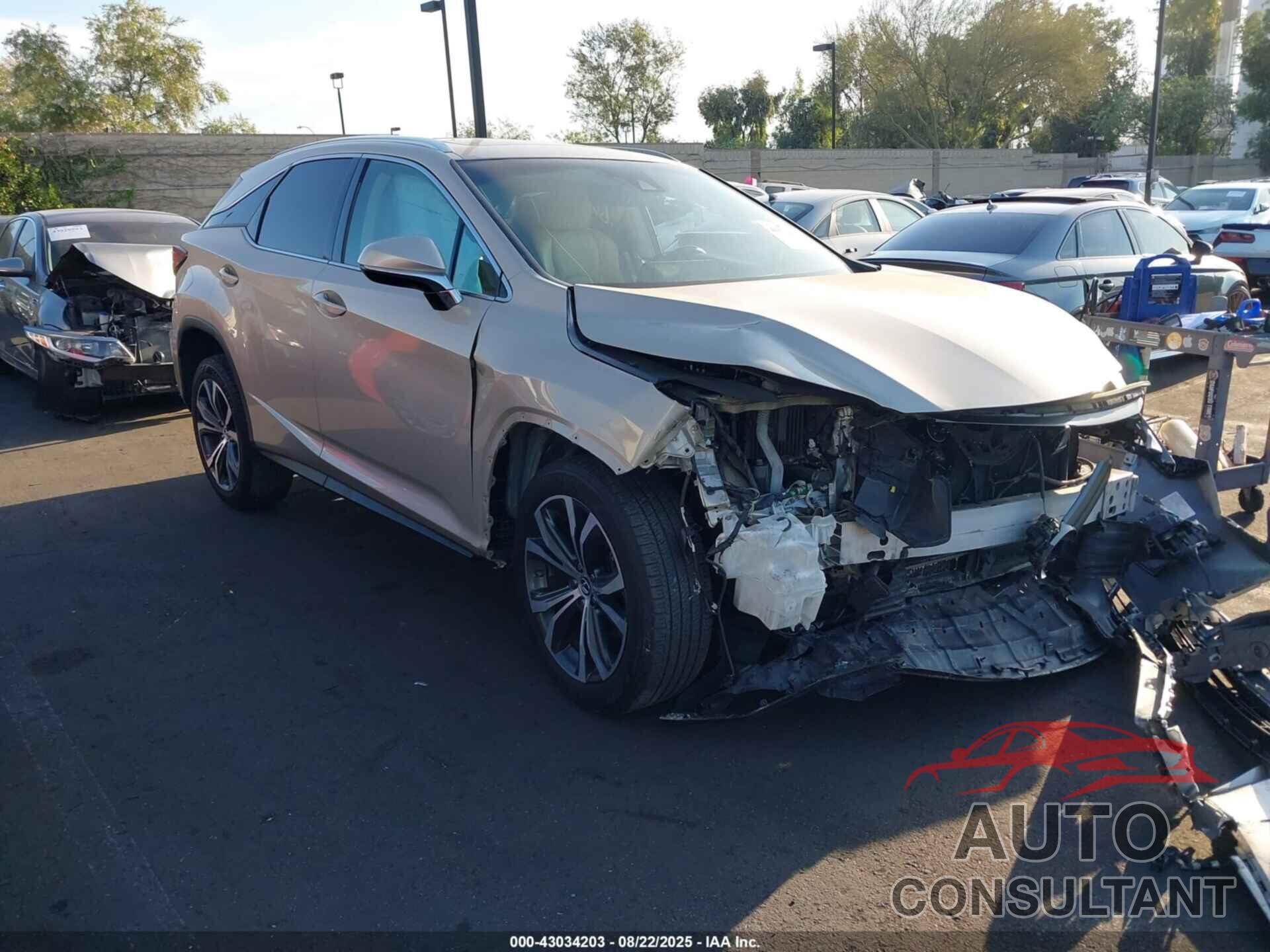 LEXUS RX 350 2018 - 2T2ZZMCA5JC099426