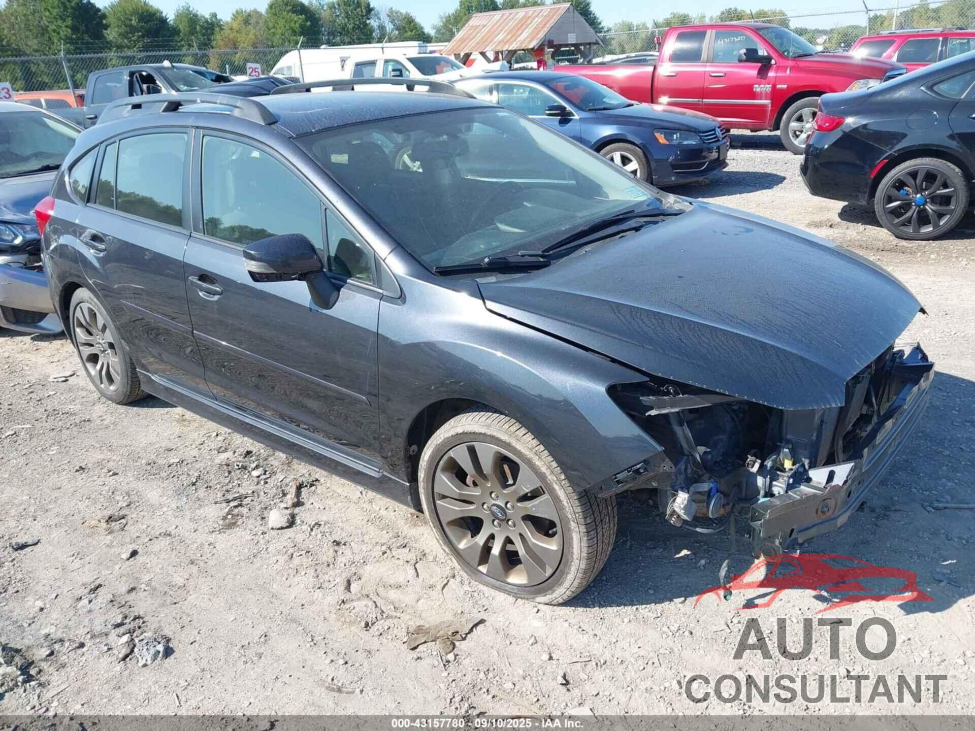 SUBARU IMPREZA 2016 - JF1GPAY64GH292522